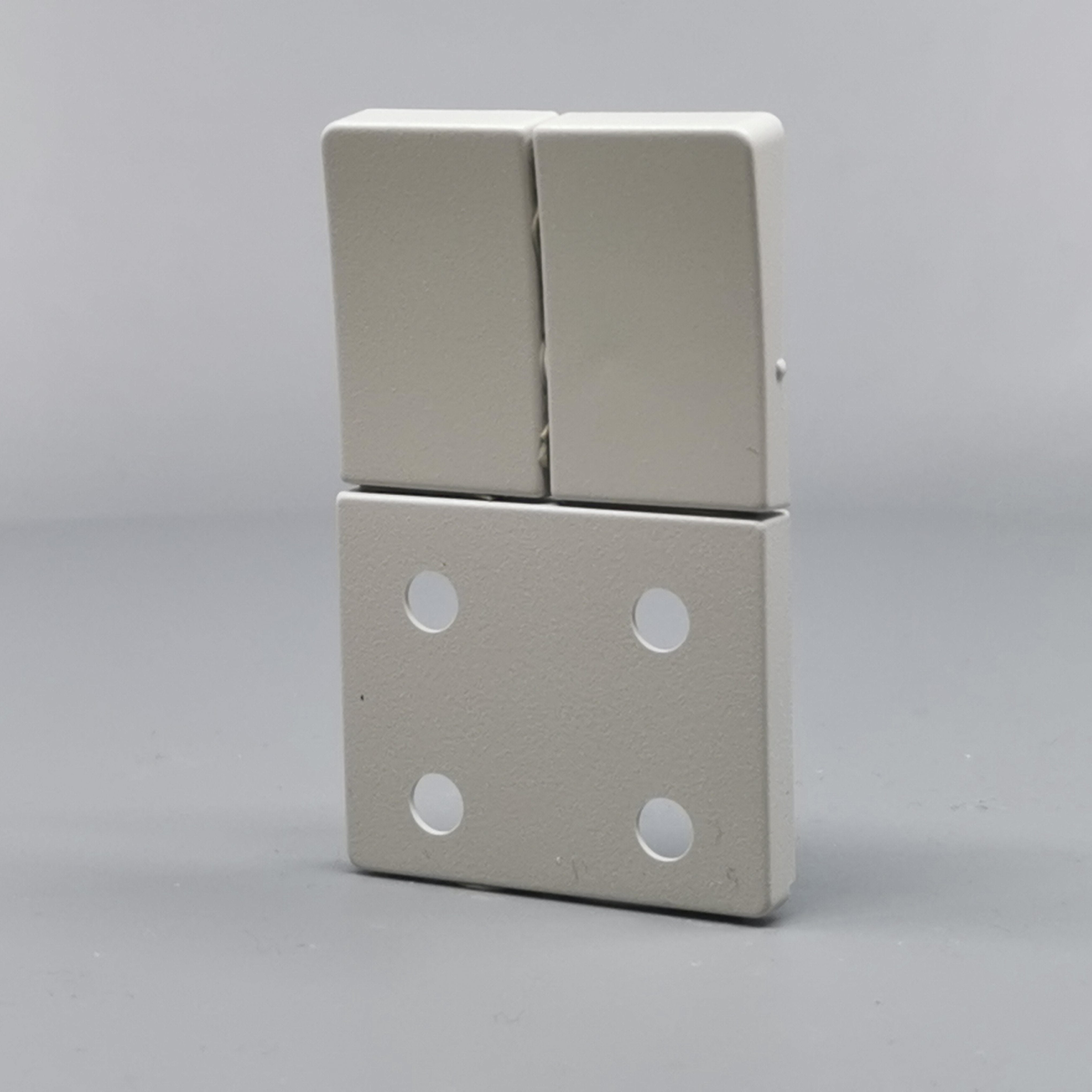 Fuga Tangent dobb stikkontakt lysegrå