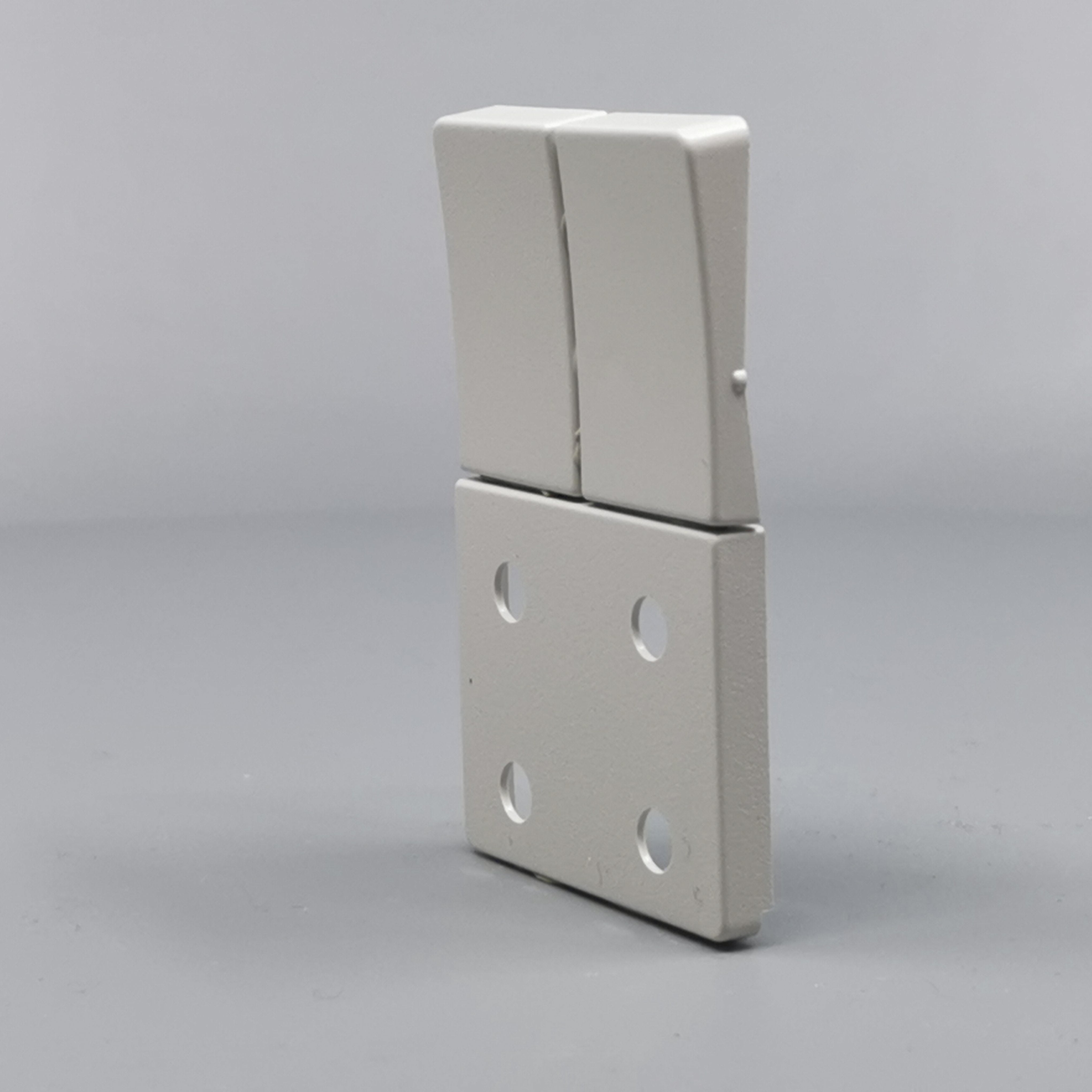 Fuga Tangent dobb stikkontakt lysegrå