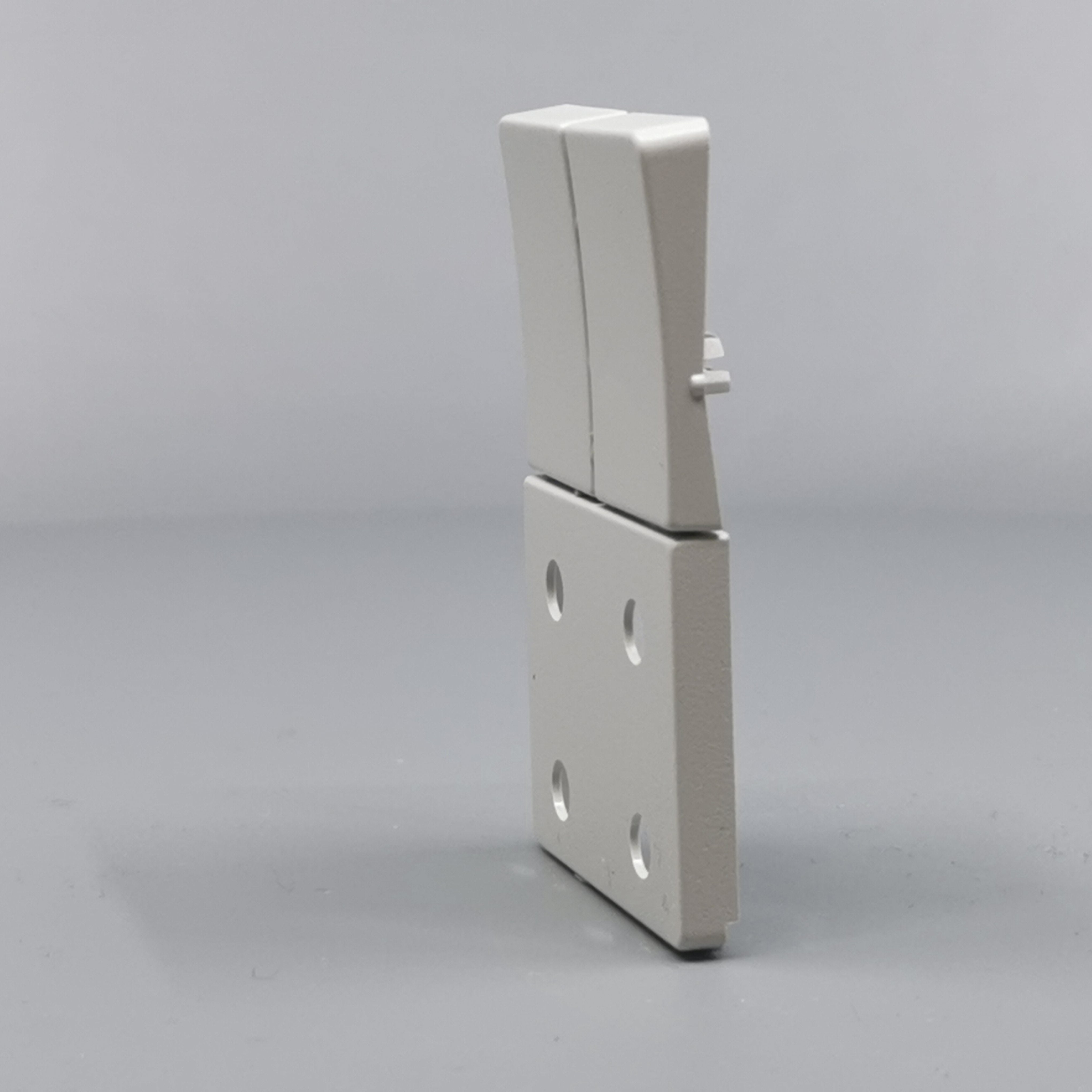 Fuga Tangent dobb stikkontakt lysegrå