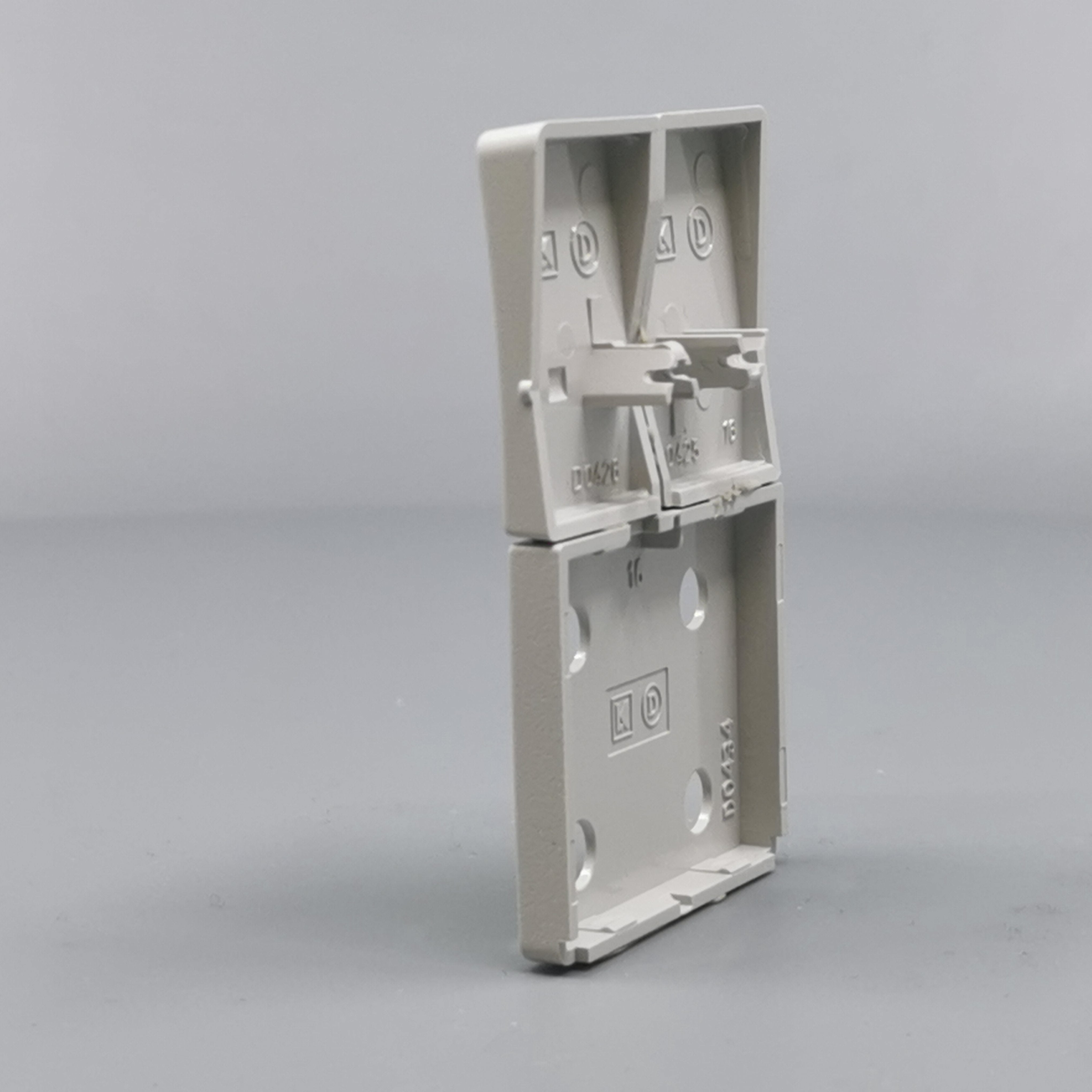 Fuga Tangent dobb stikkontakt lysegrå