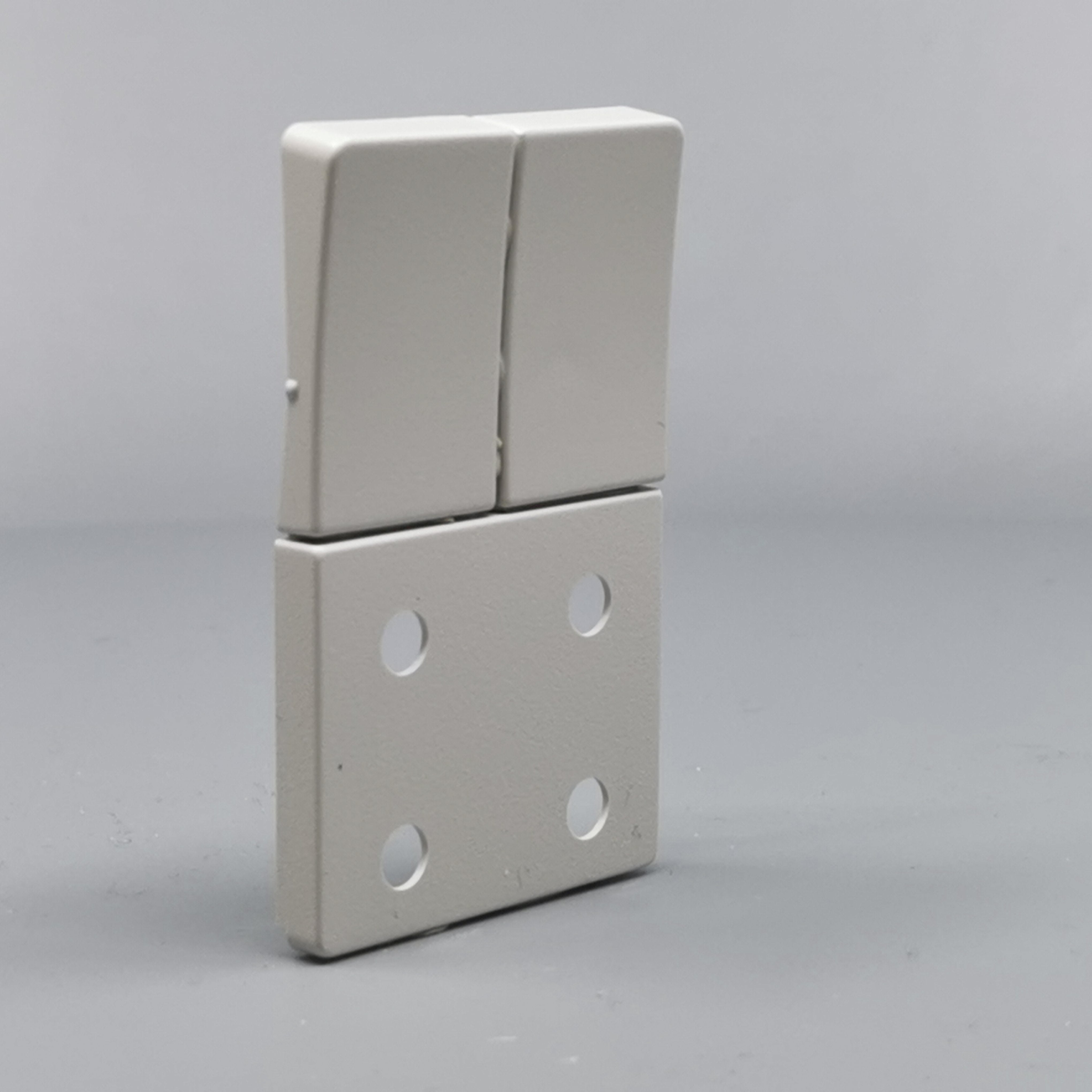 Fuga Tangent dobb stikkontakt lysegrå