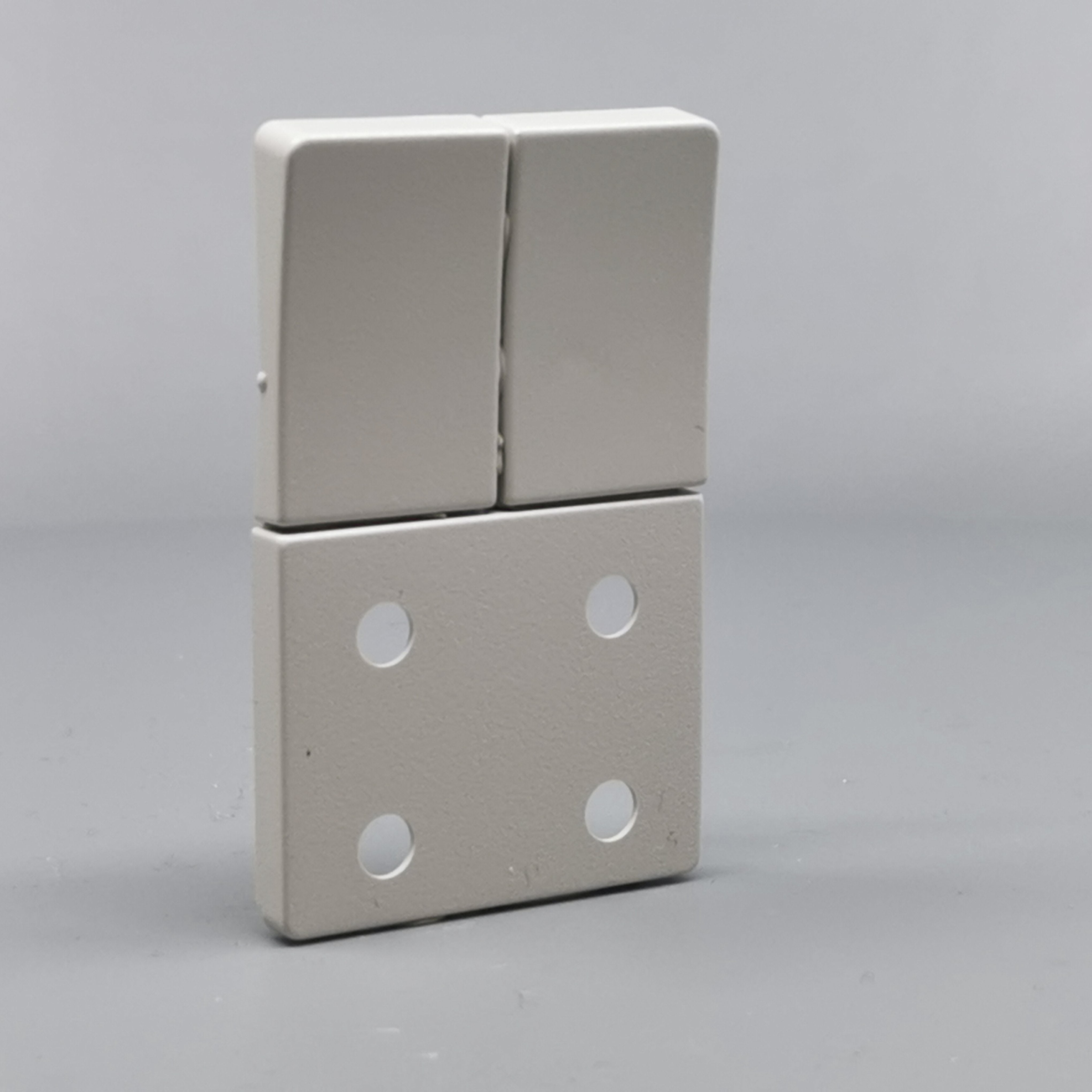 Fuga Tangent dobb stikkontakt lysegrå