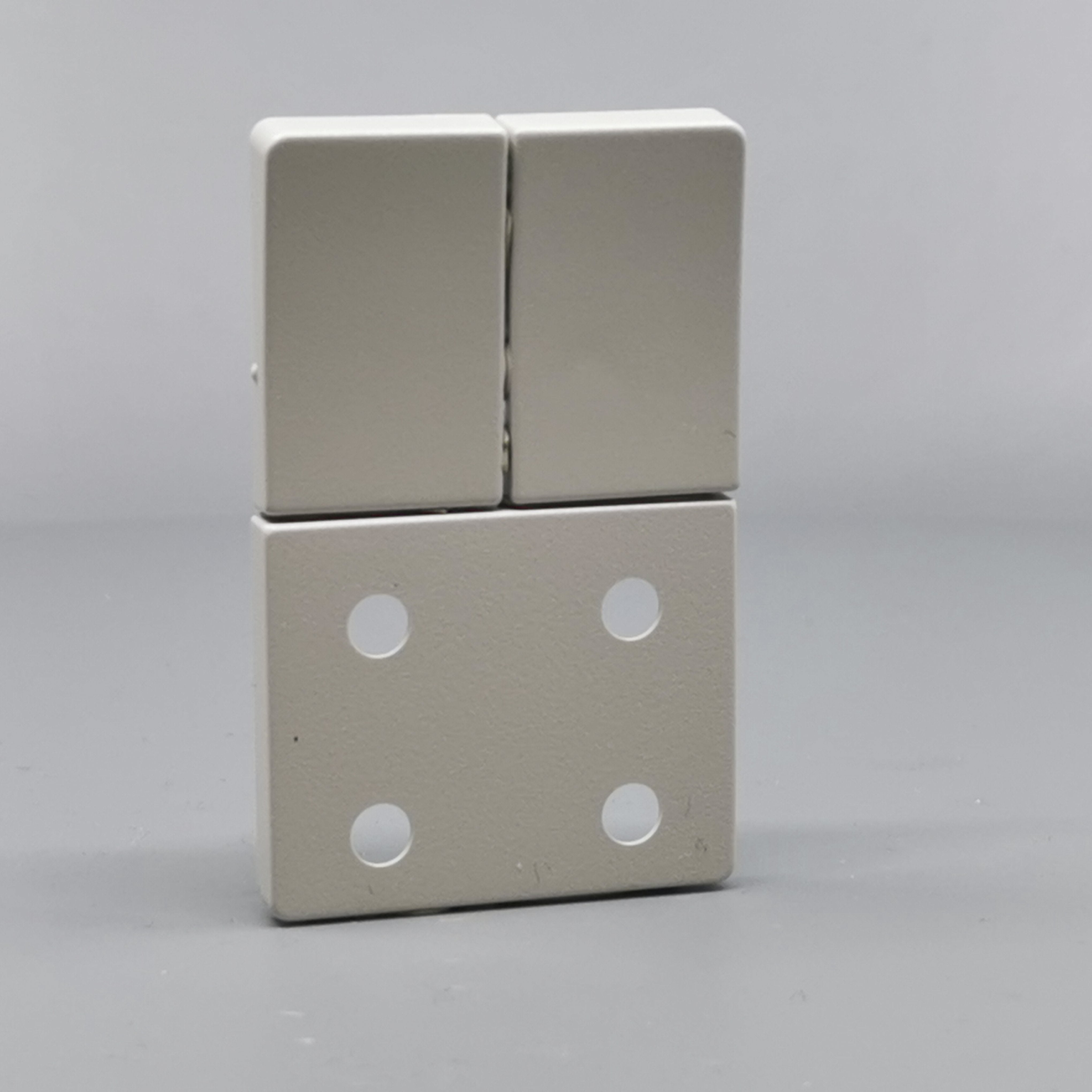 Fuga Tangent dobb stikkontakt lysegrå