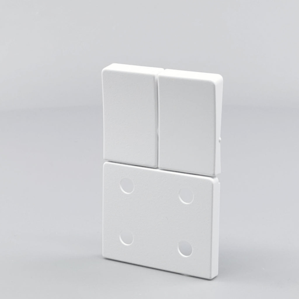 Fuga Tangent dobb stikkontakt hvid