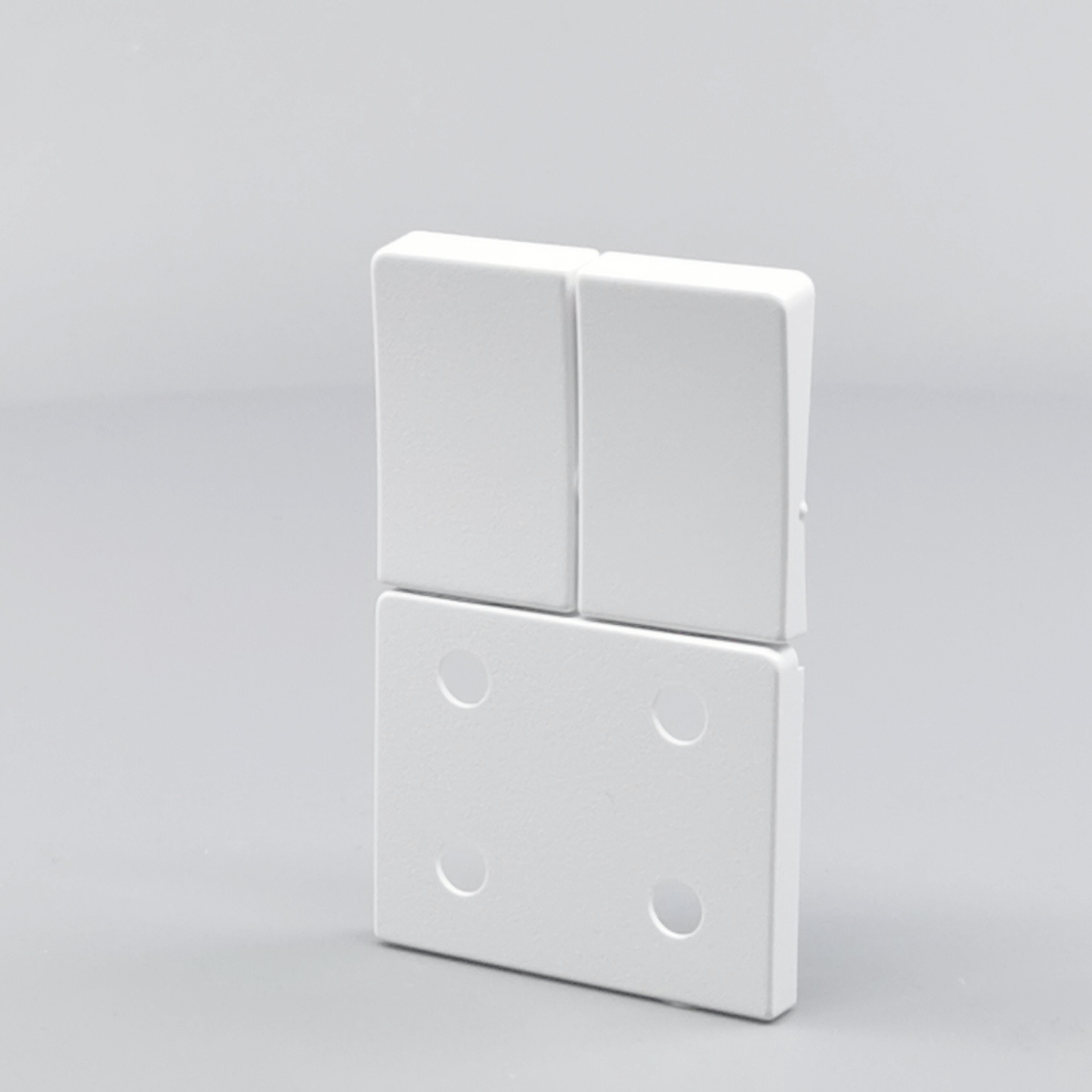 Fuga Tangent dobb stikkontakt hvid