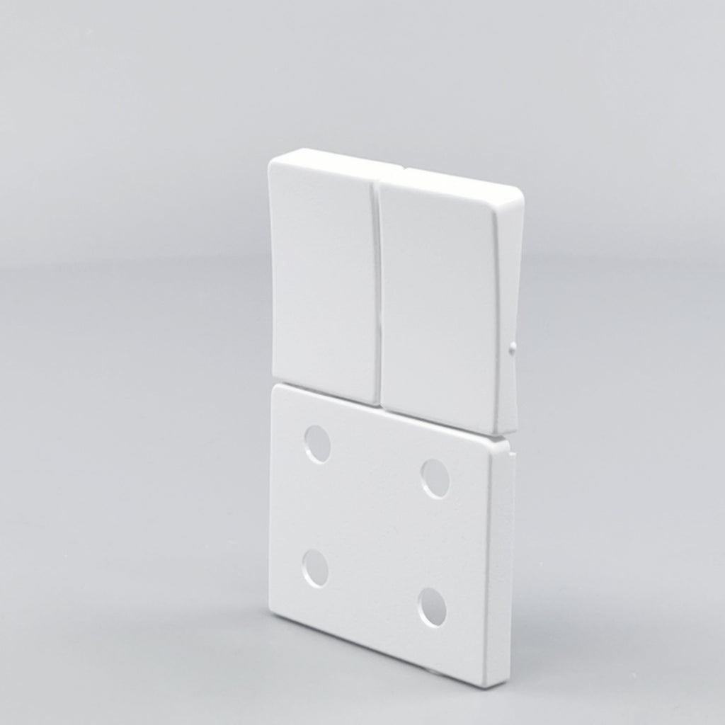 Fuga Tangent dobb stikkontakt hvid