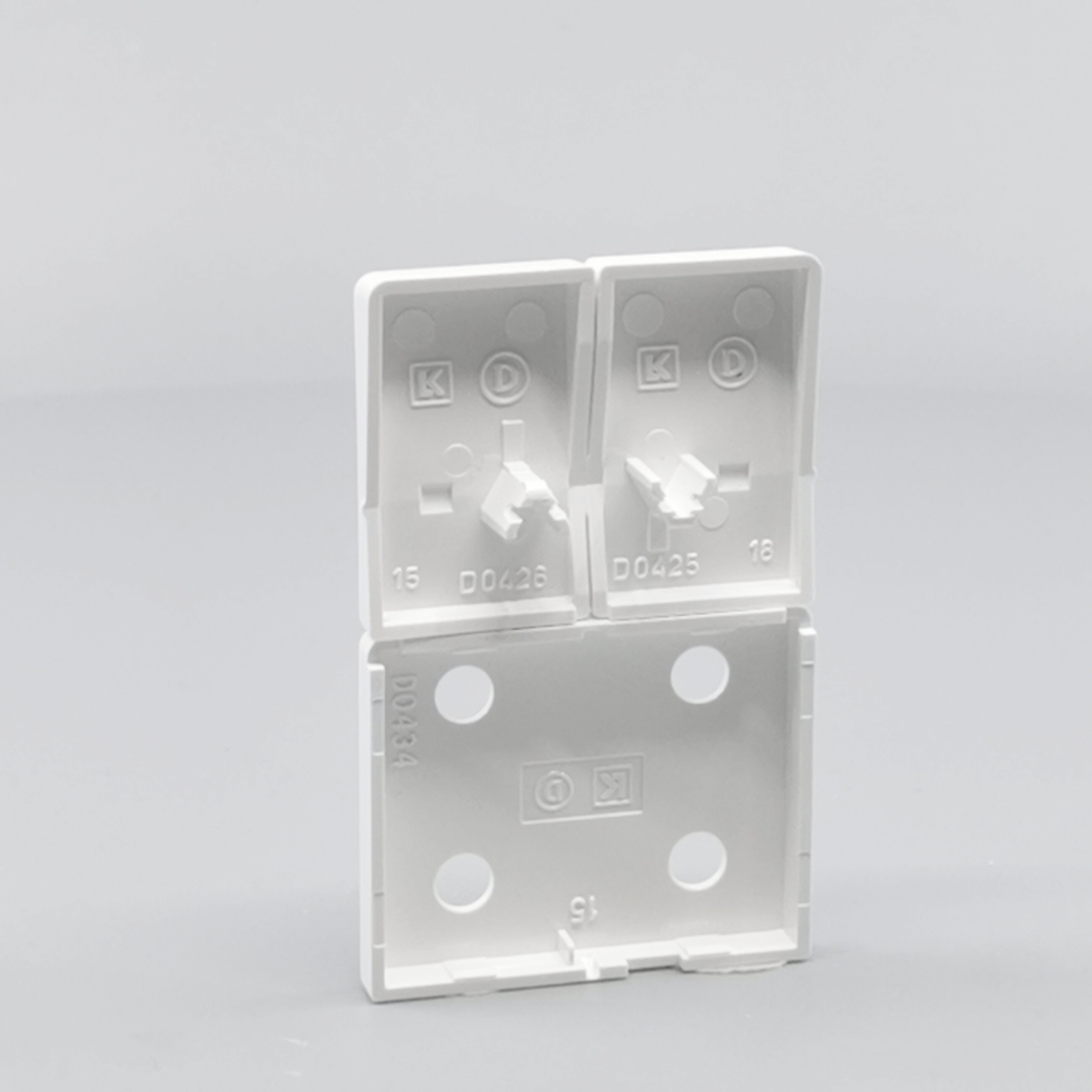 Fuga Tangent dobb stikkontakt hvid