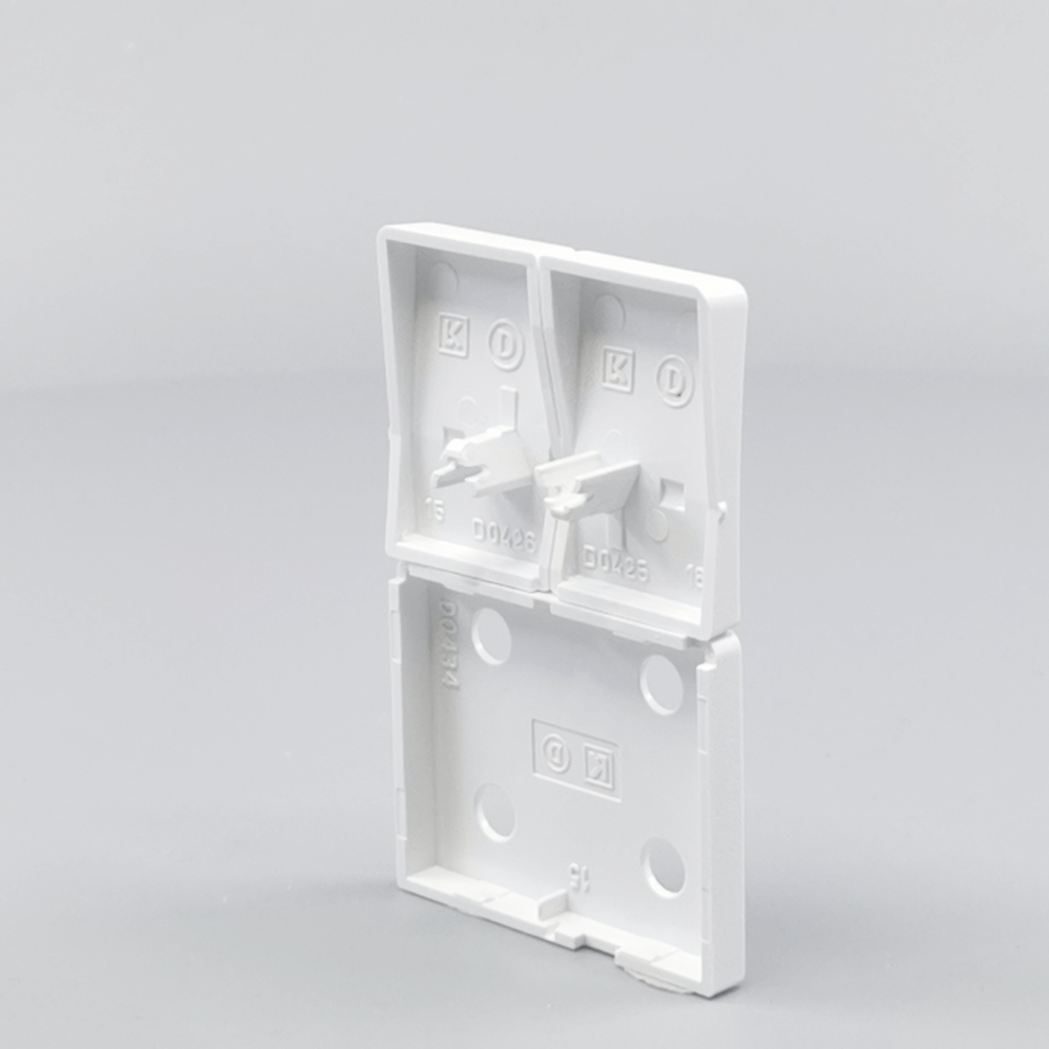 Fuga Tangent dobb stikkontakt hvid