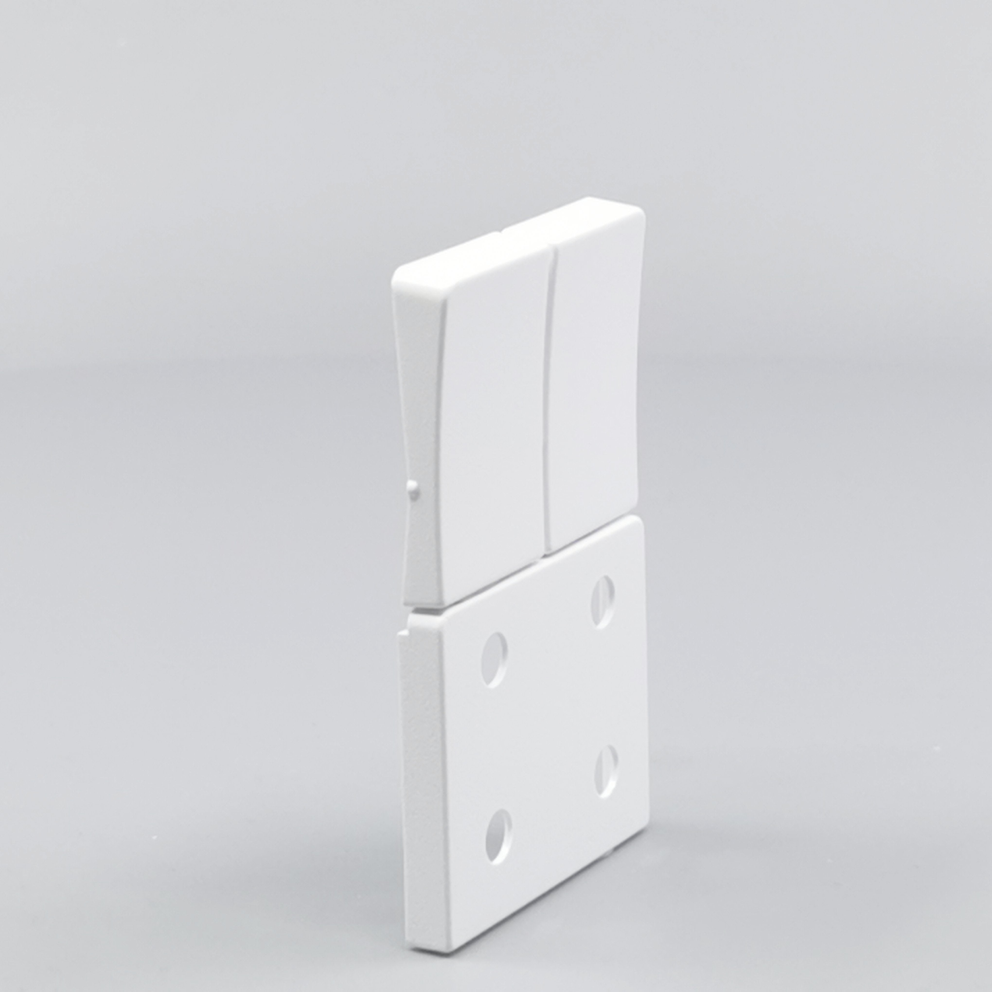 Fuga Tangent dobb stikkontakt hvid