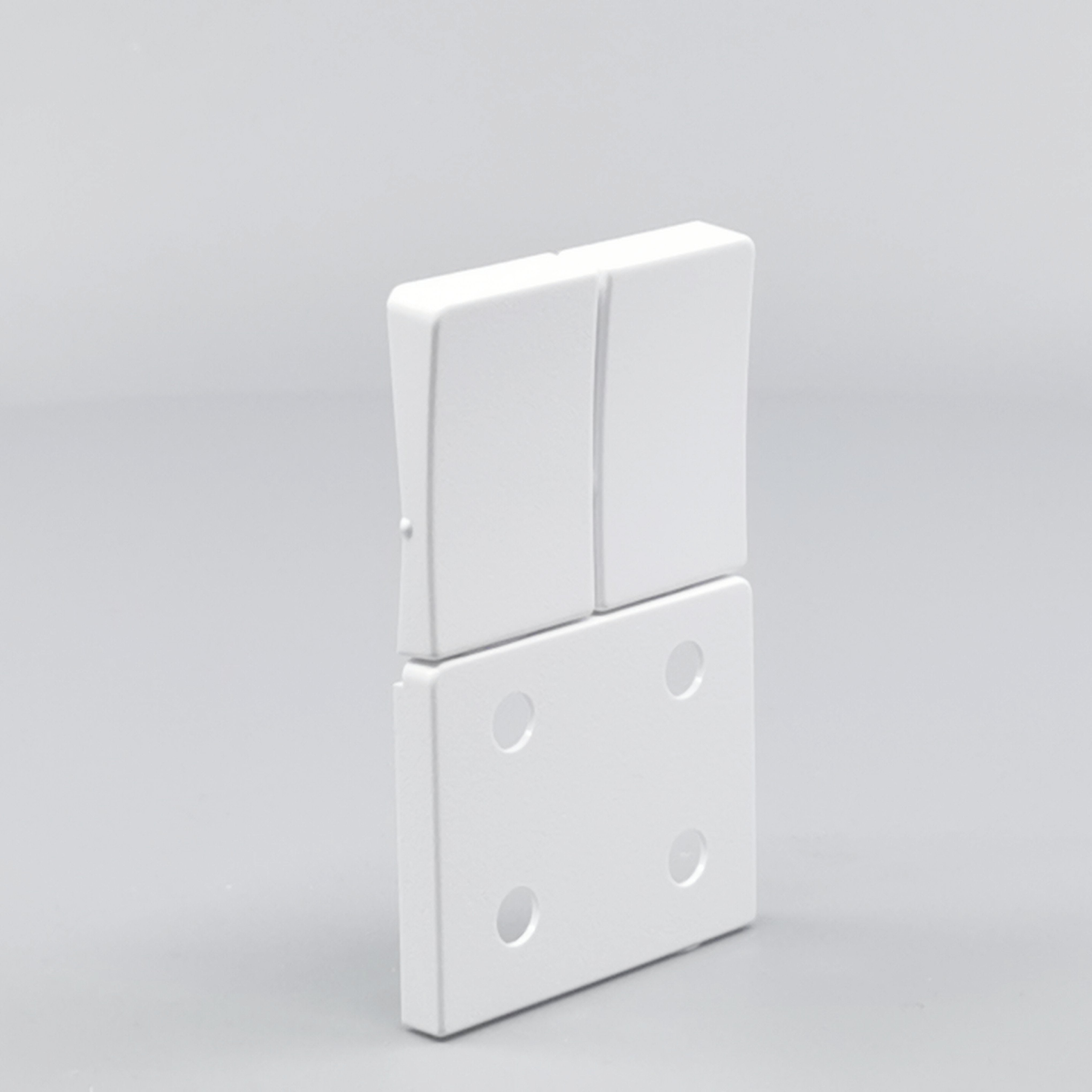 Fuga Tangent dobb stikkontakt hvid