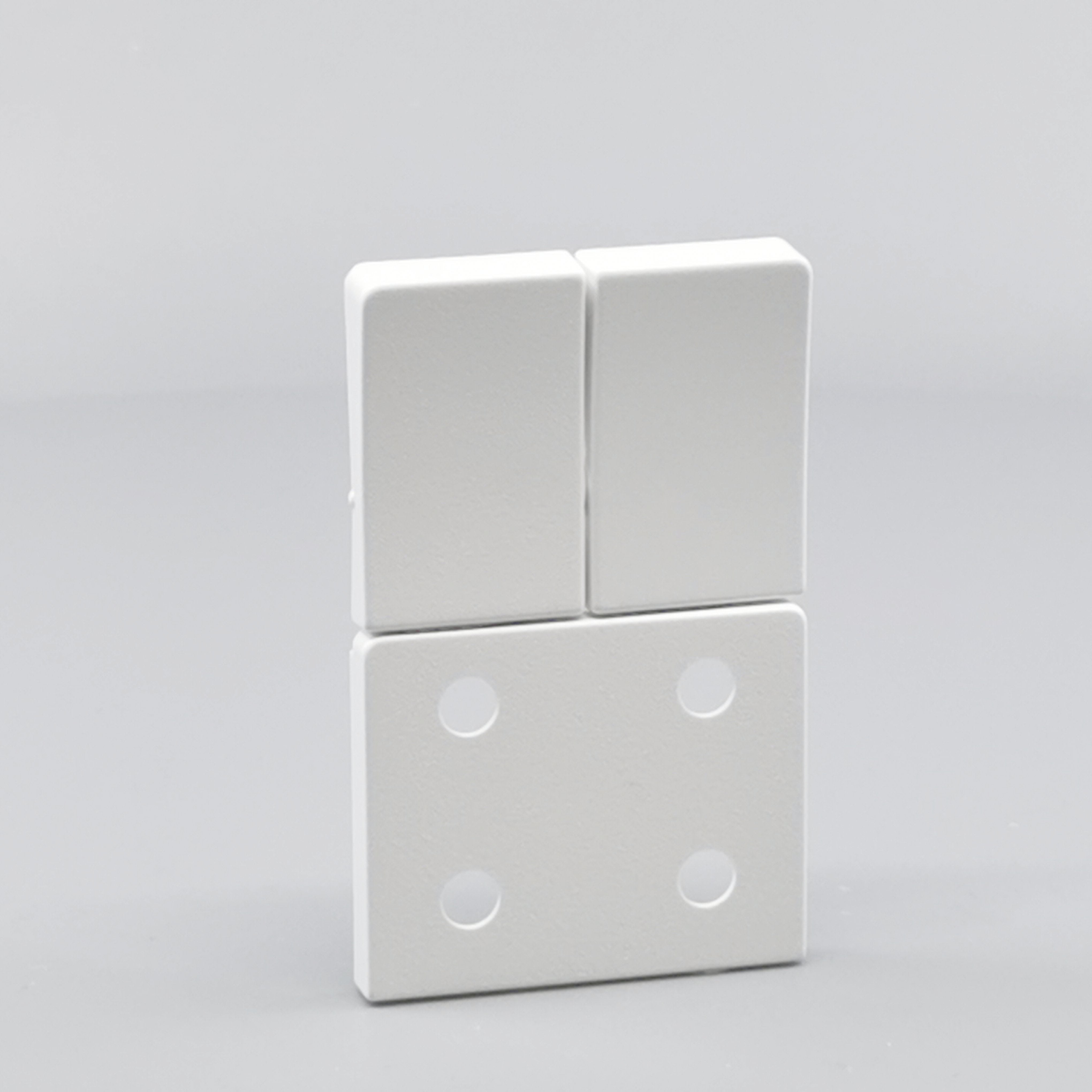 Fuga Tangent dobb stikkontakt hvid