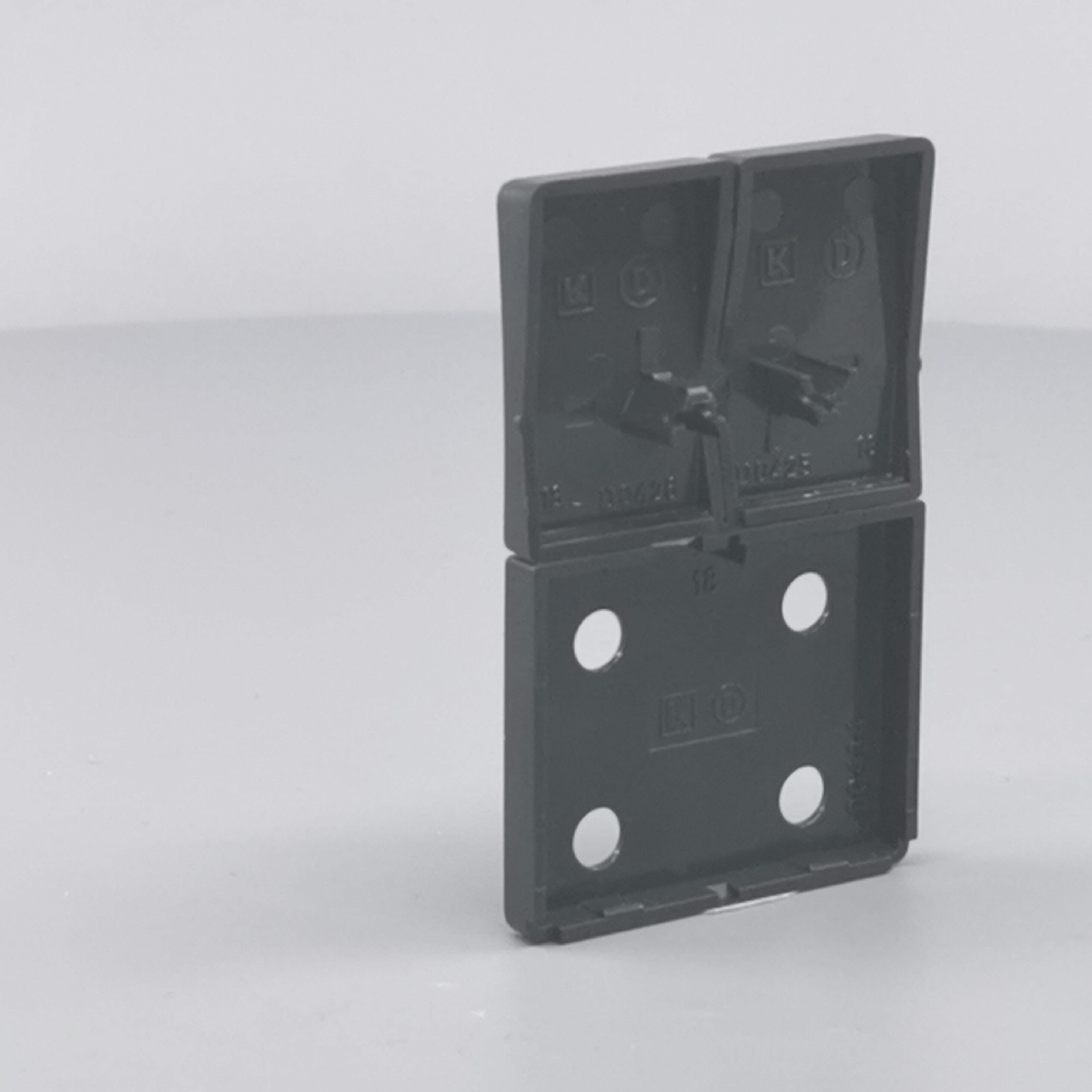 Fuga Tangent dobb stikkontakt koksgrå