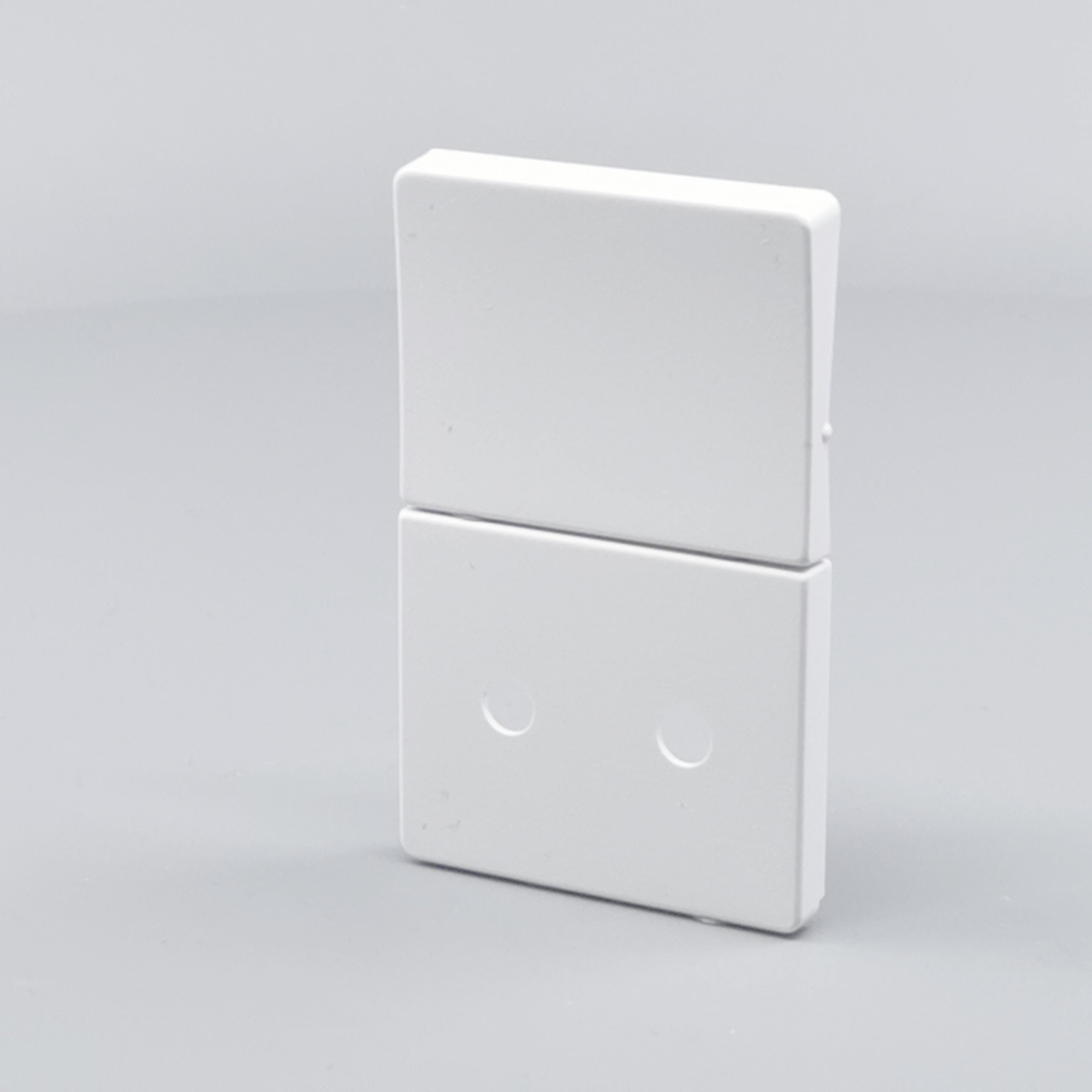 Fuga Tangent stikkontakt uden jord hvid