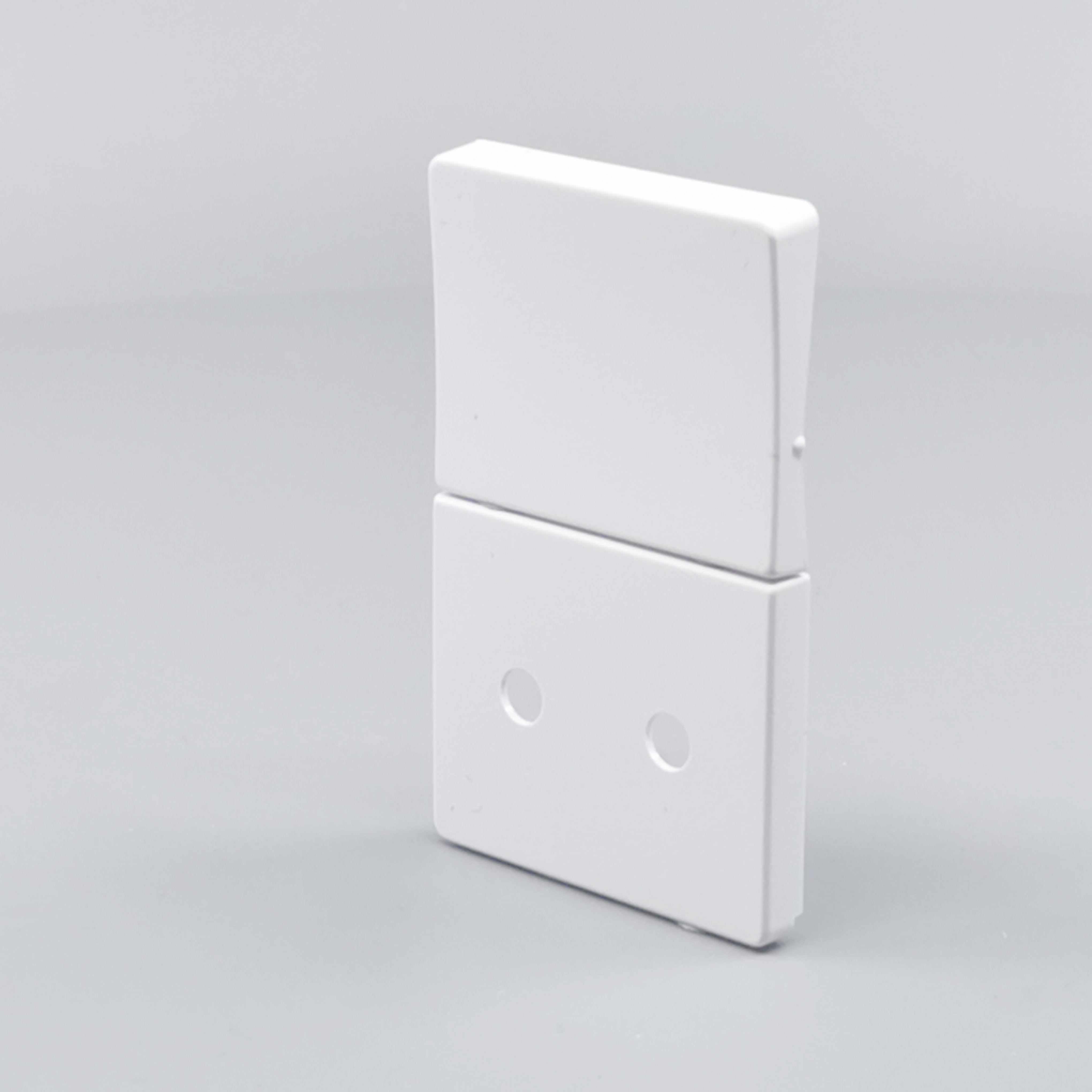 Fuga Tangent stikkontakt uden jord hvid