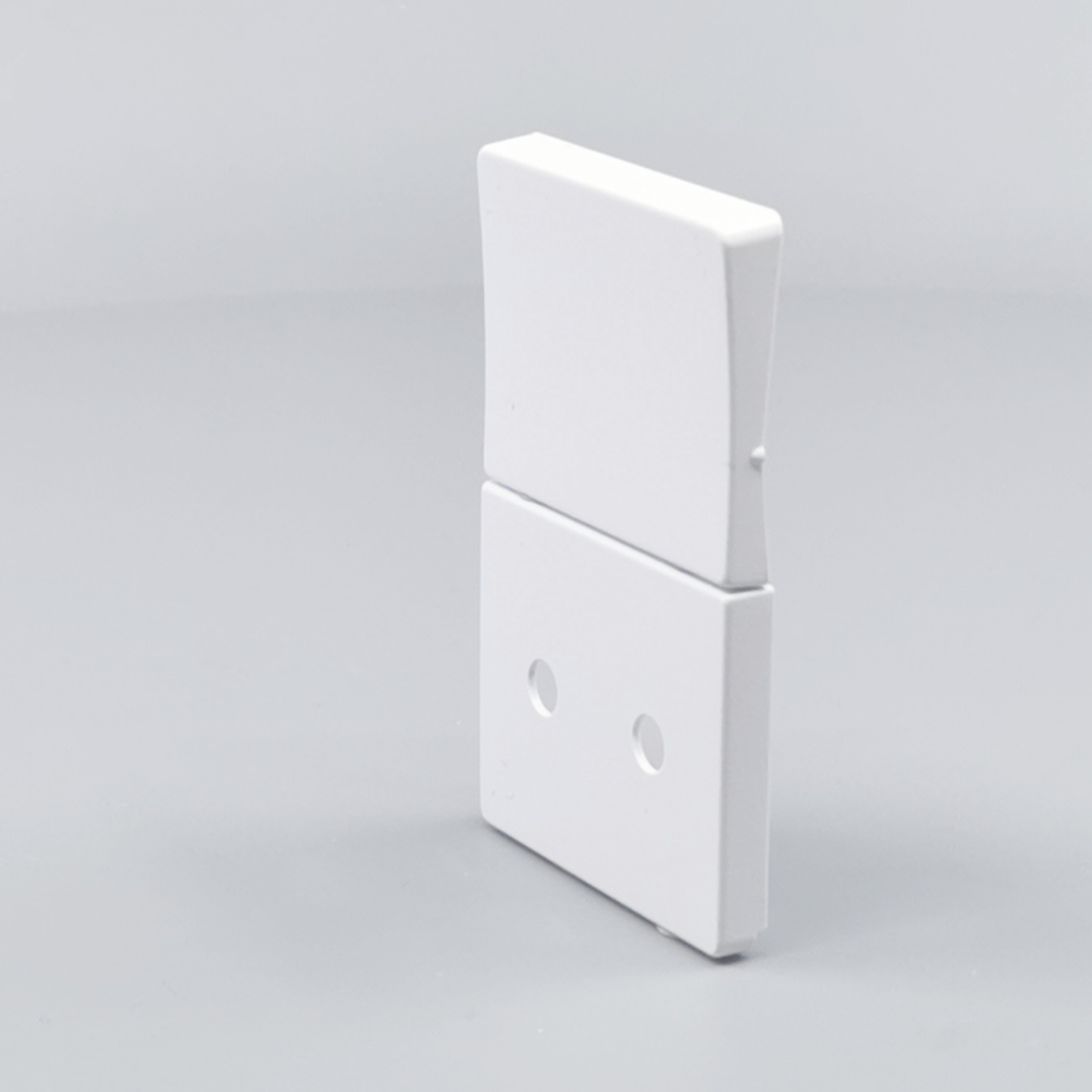 Fuga Tangent stikkontakt uden jord hvid