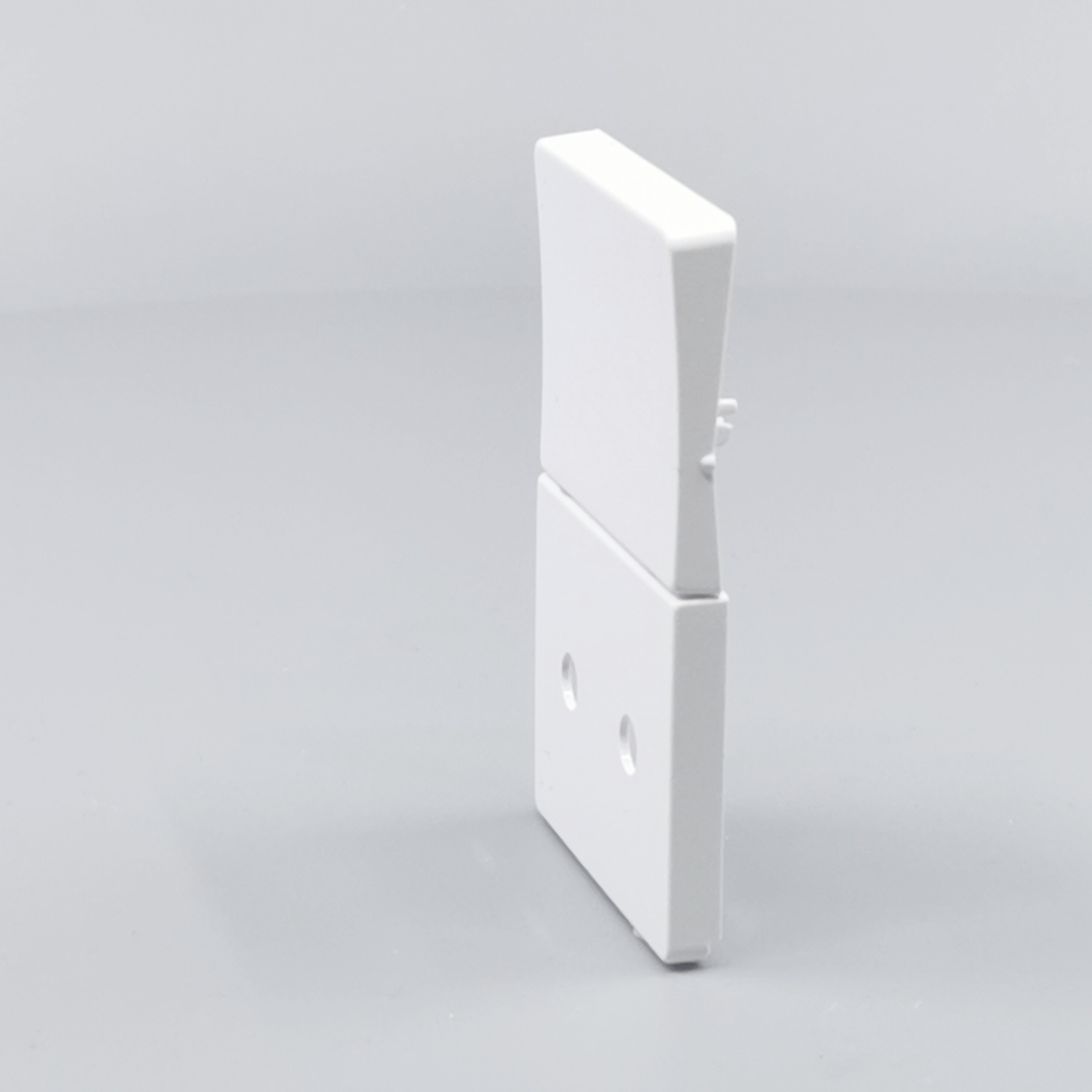 Fuga Tangent stikkontakt uden jord hvid