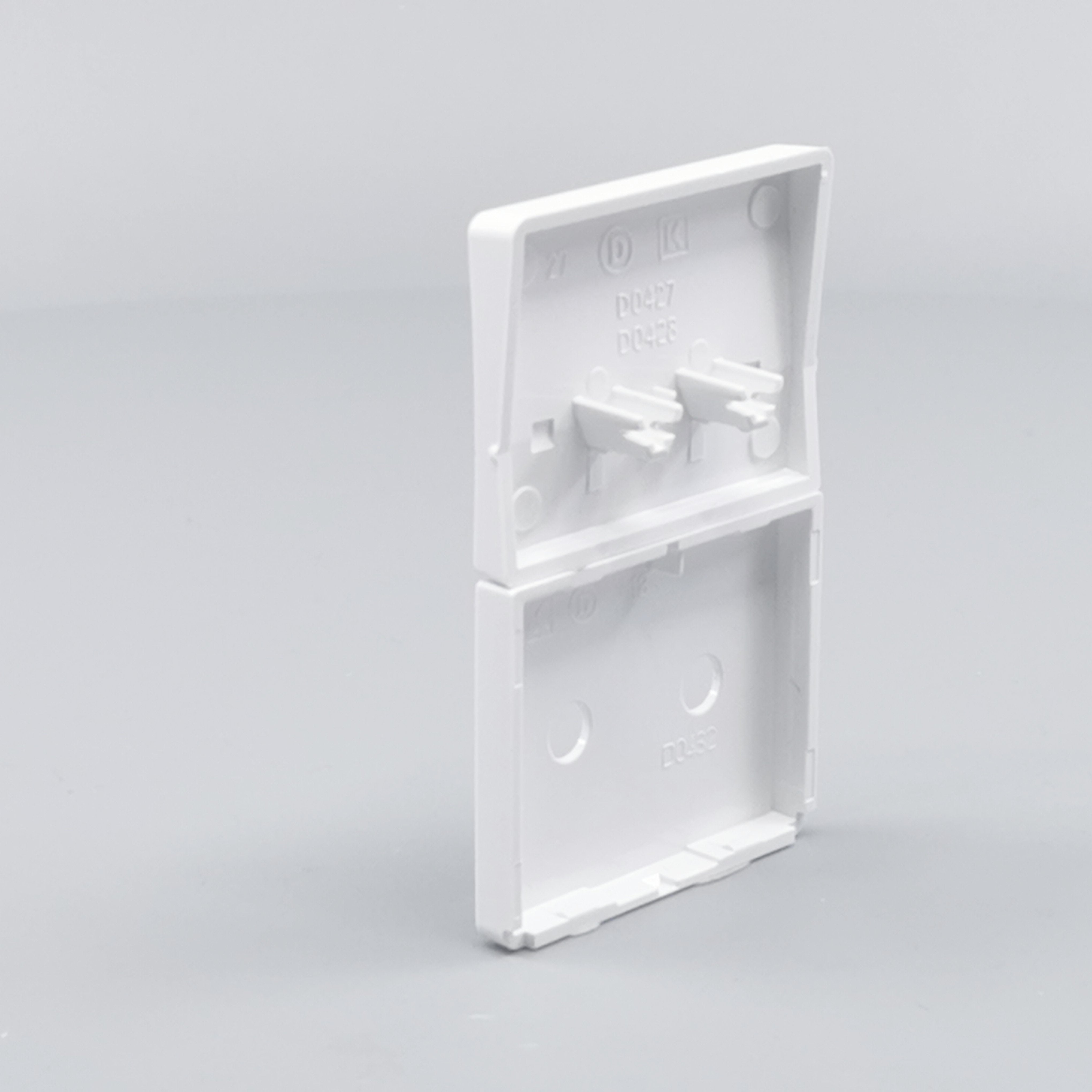 Fuga Tangent stikkontakt uden jord hvid