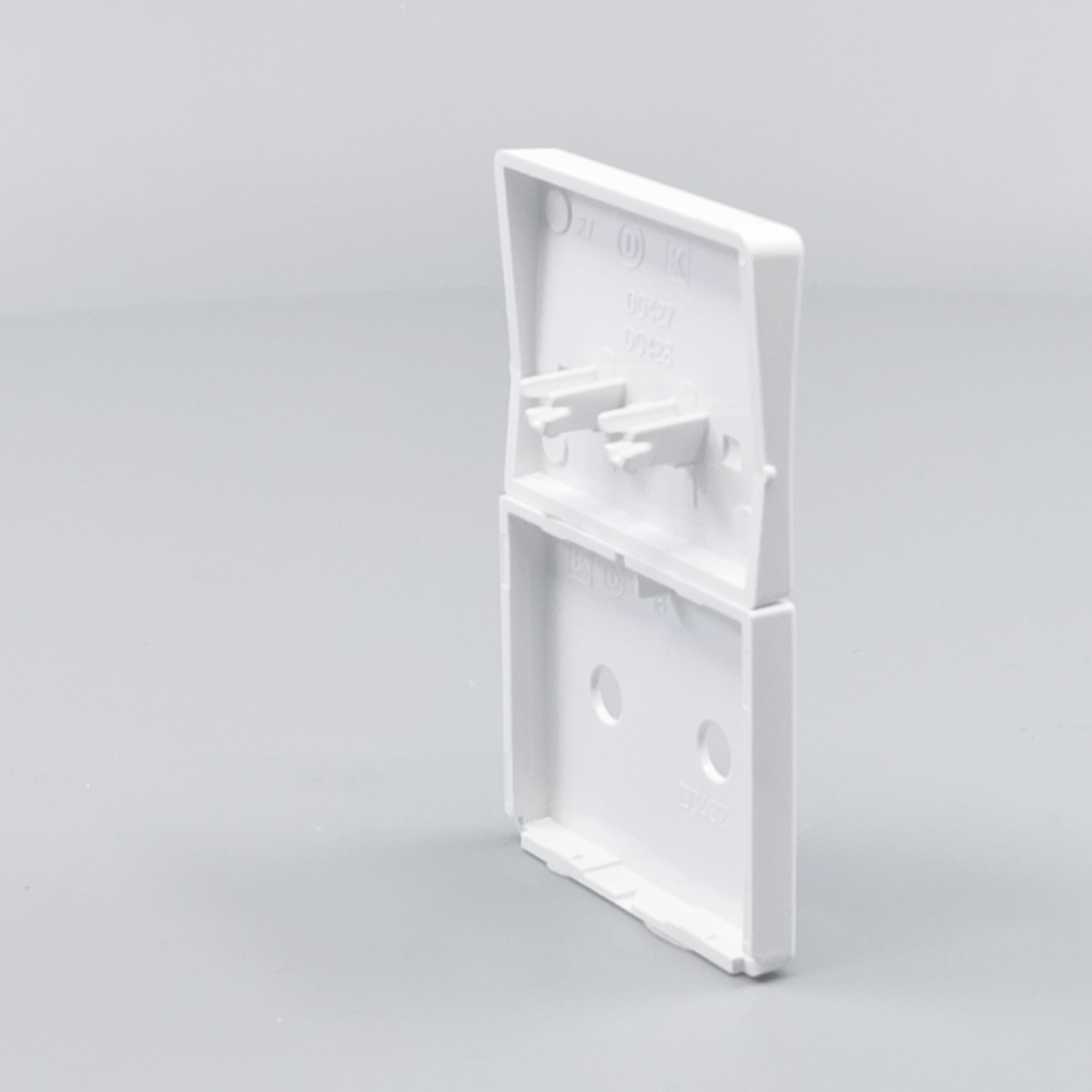 Fuga Tangent stikkontakt uden jord hvid