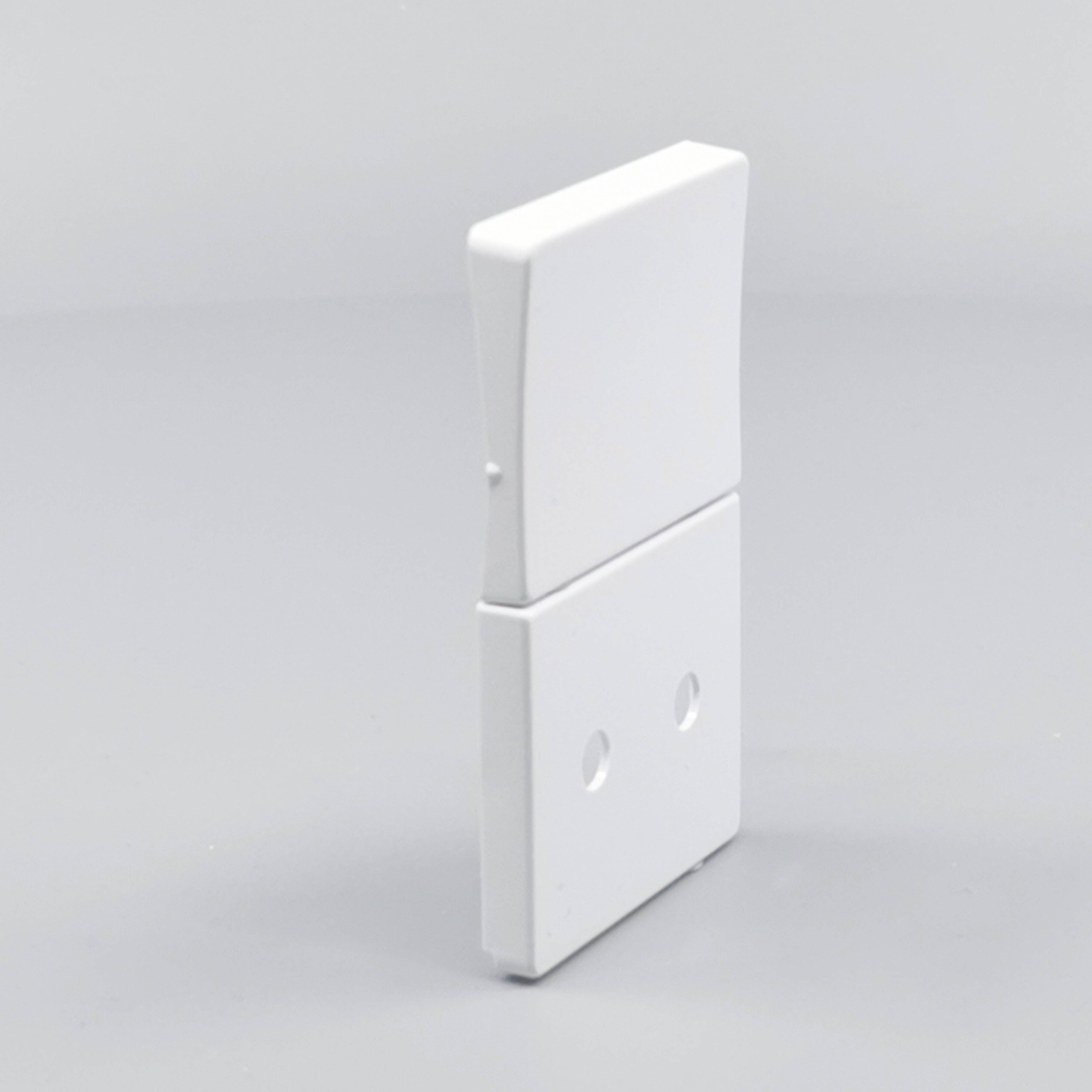 Fuga Tangent stikkontakt uden jord hvid