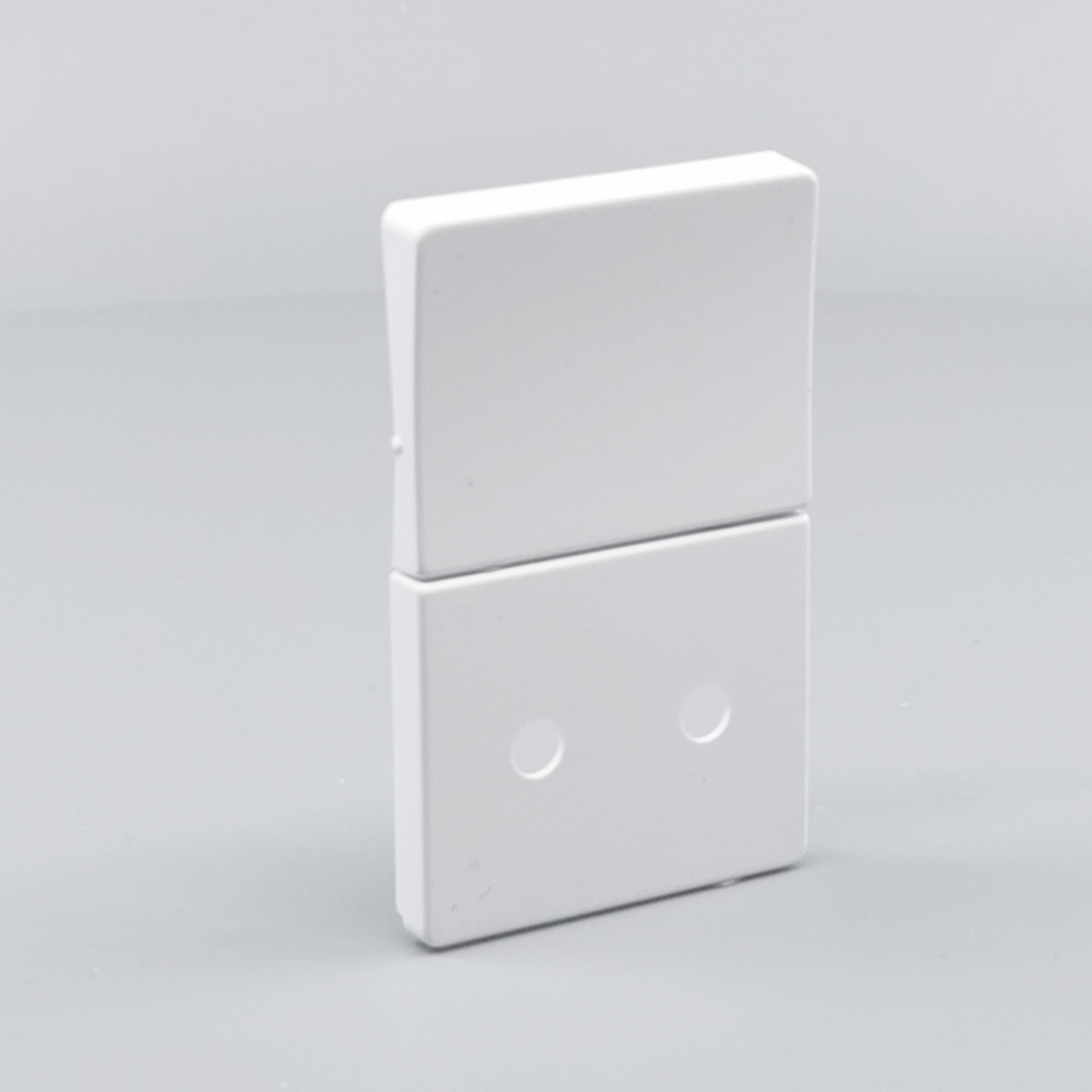 Fuga Tangent stikkontakt uden jord hvid