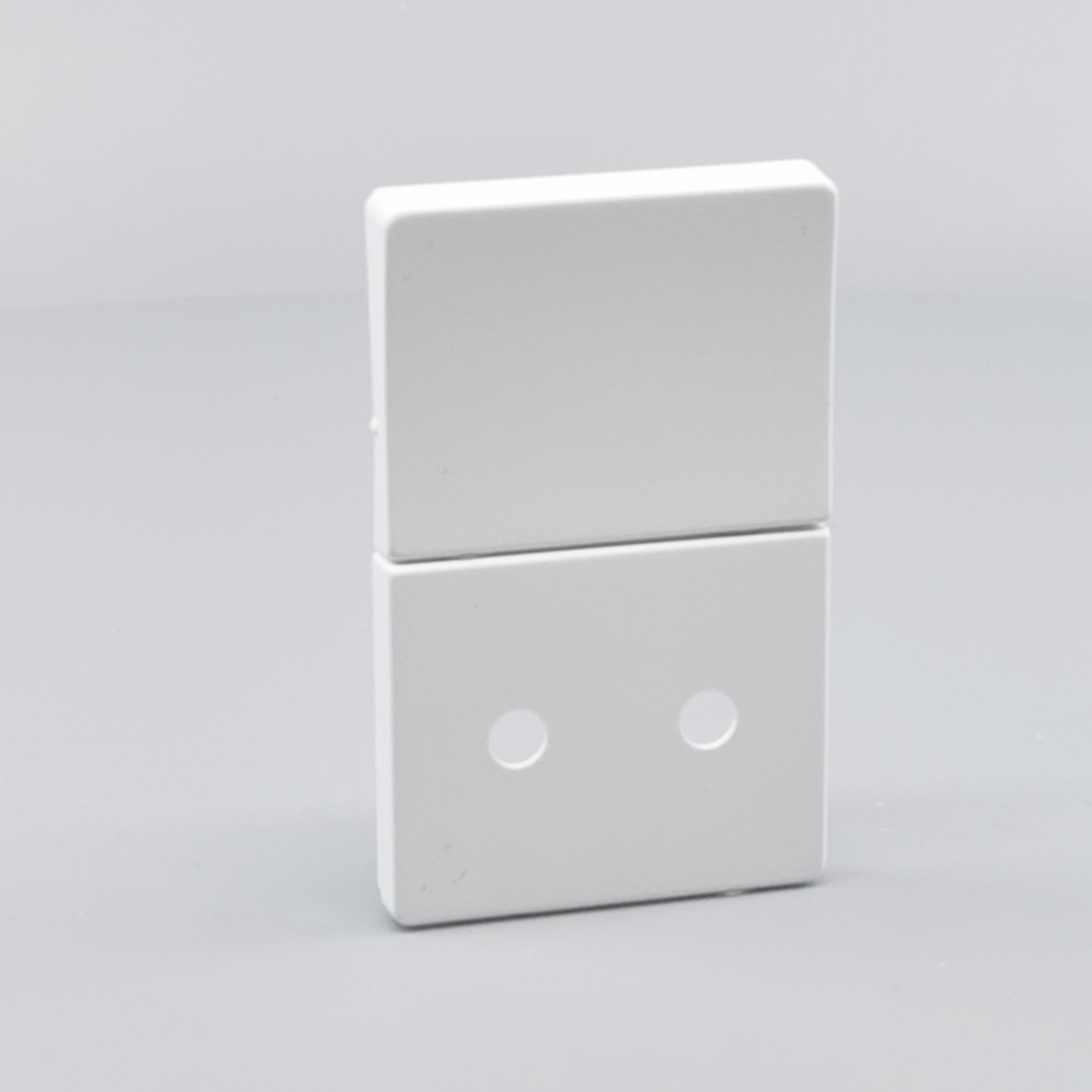 Fuga Tangent stikkontakt uden jord hvid