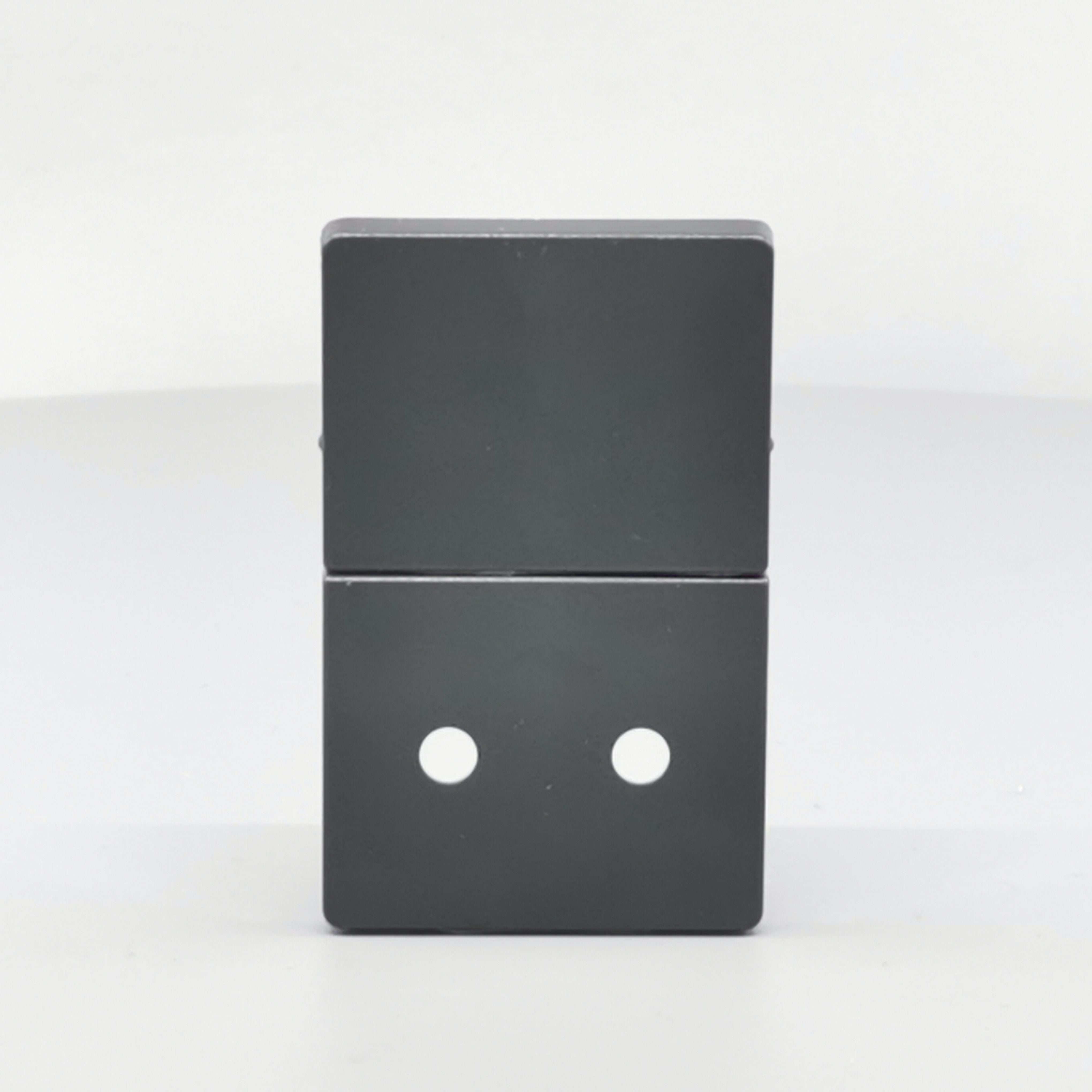 Fuga Tangent stikkontakt uden jord koksgrå