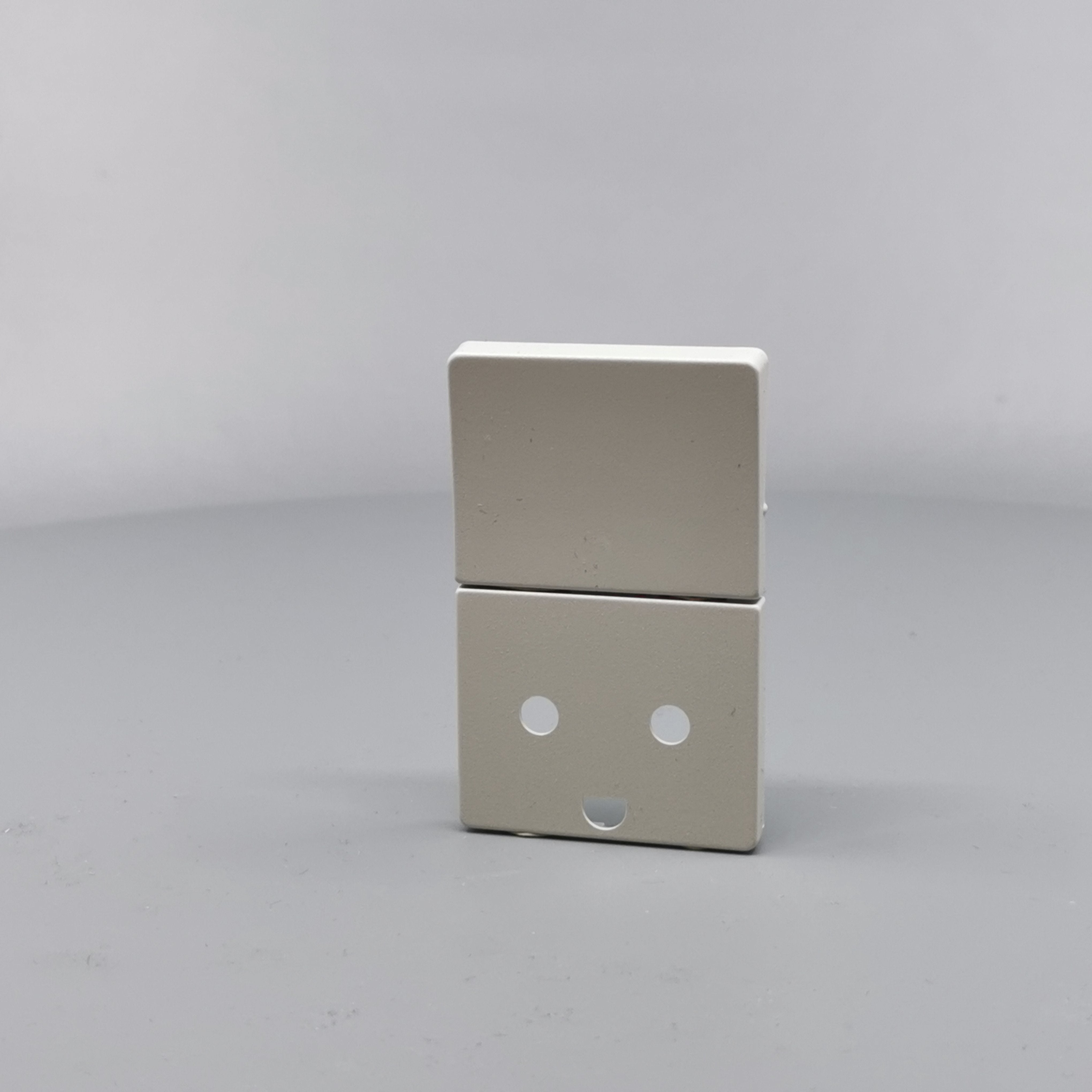 Fuga Tangent stikkontakt med jord lysegrå