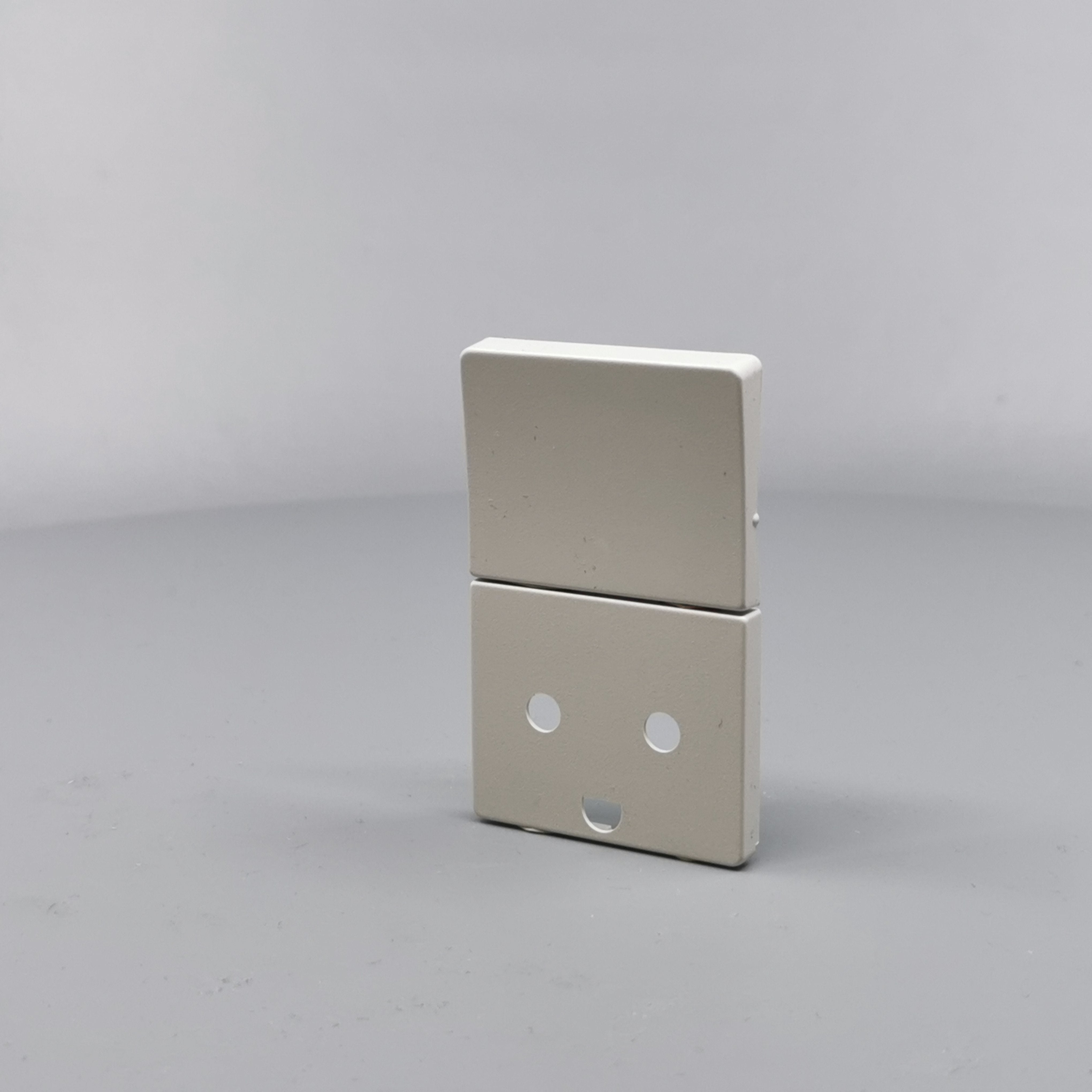 Fuga Tangent stikkontakt med jord lysegrå