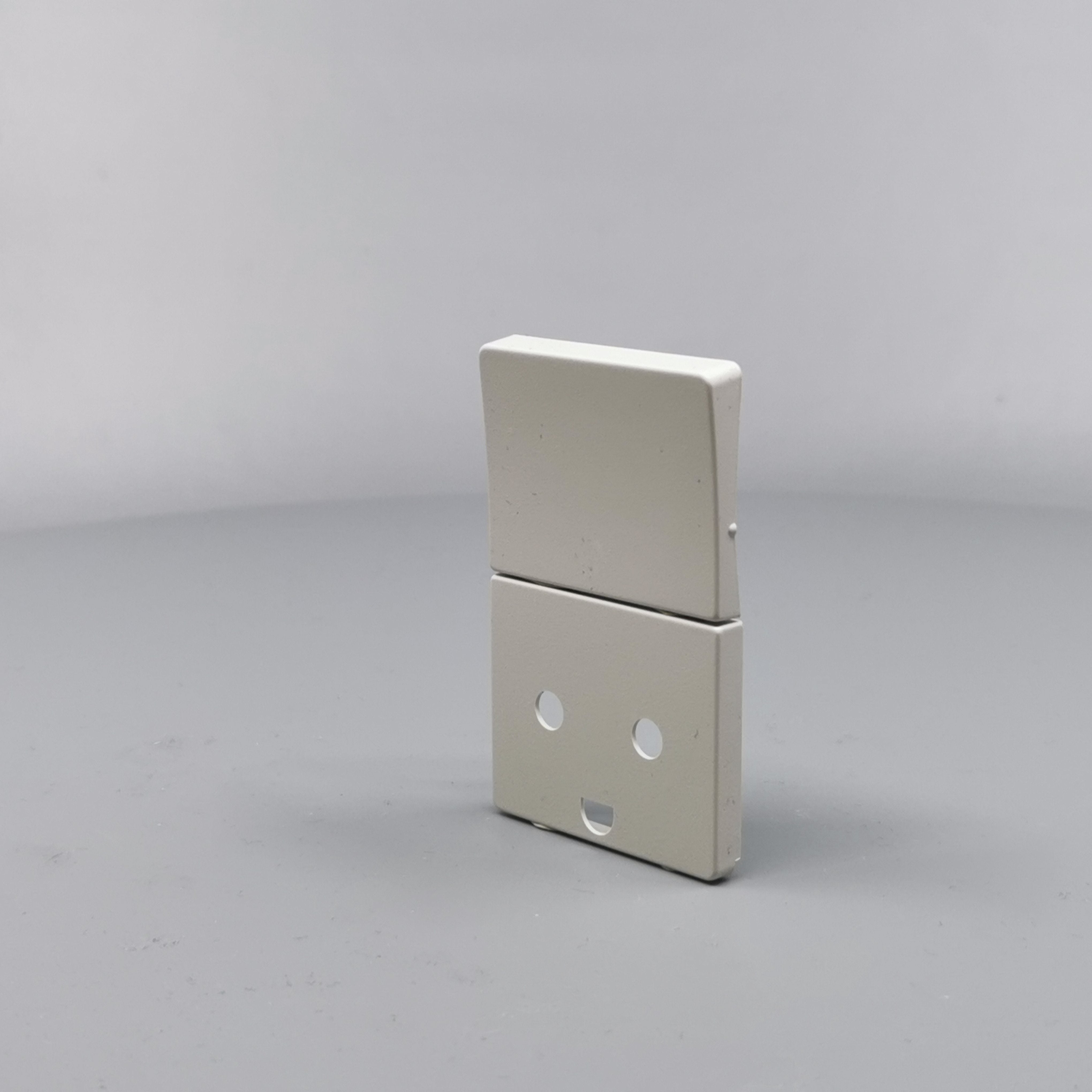 Fuga Tangent stikkontakt med jord lysegrå