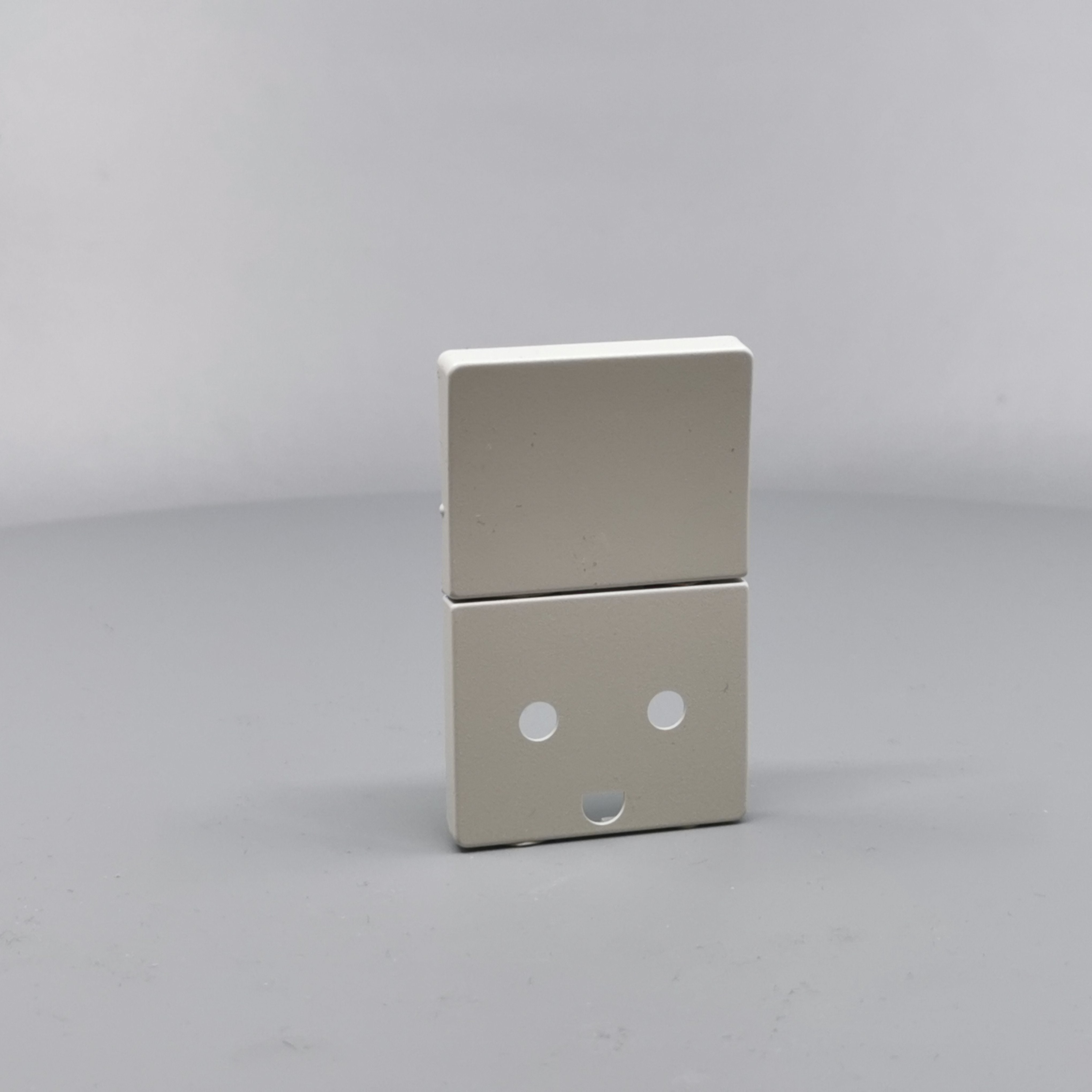 Fuga Tangent stikkontakt med jord lysegrå