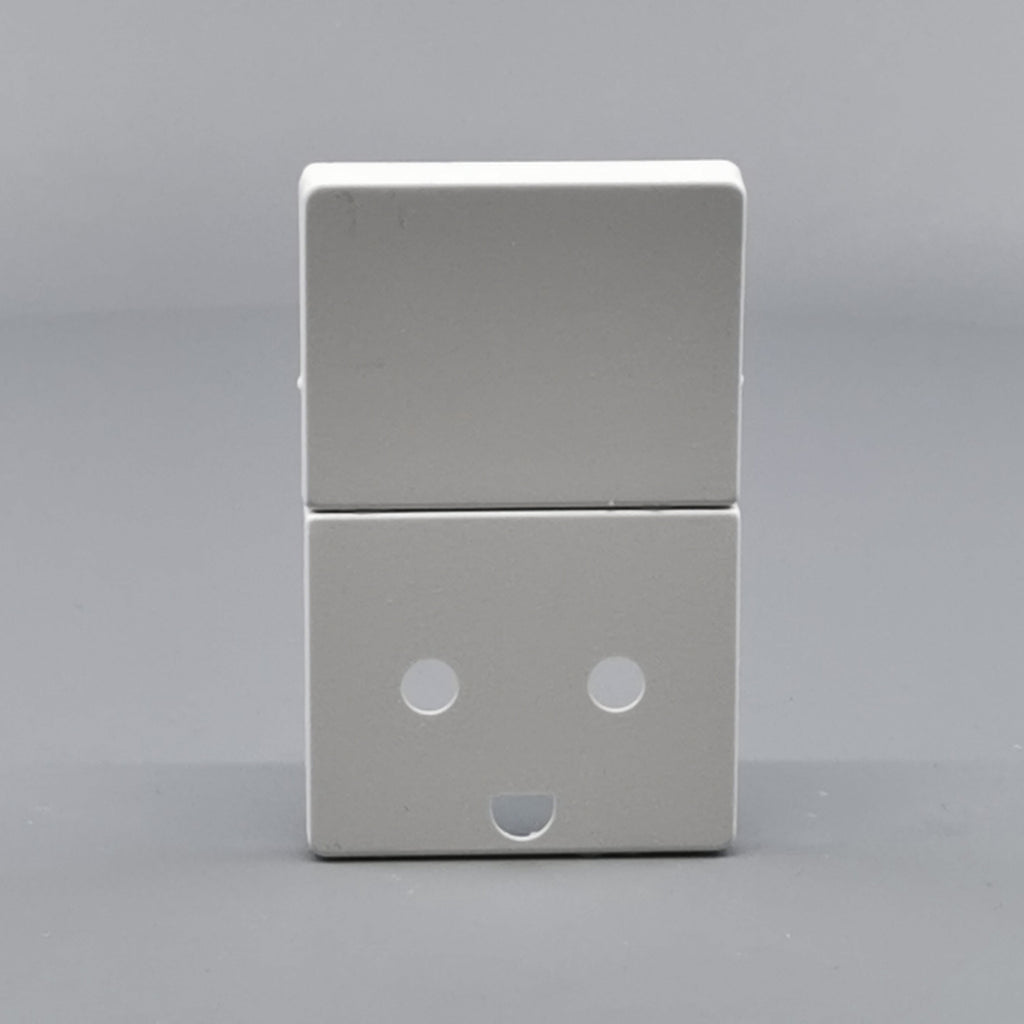 Fuga Tangent stikkontakt med jord hvid