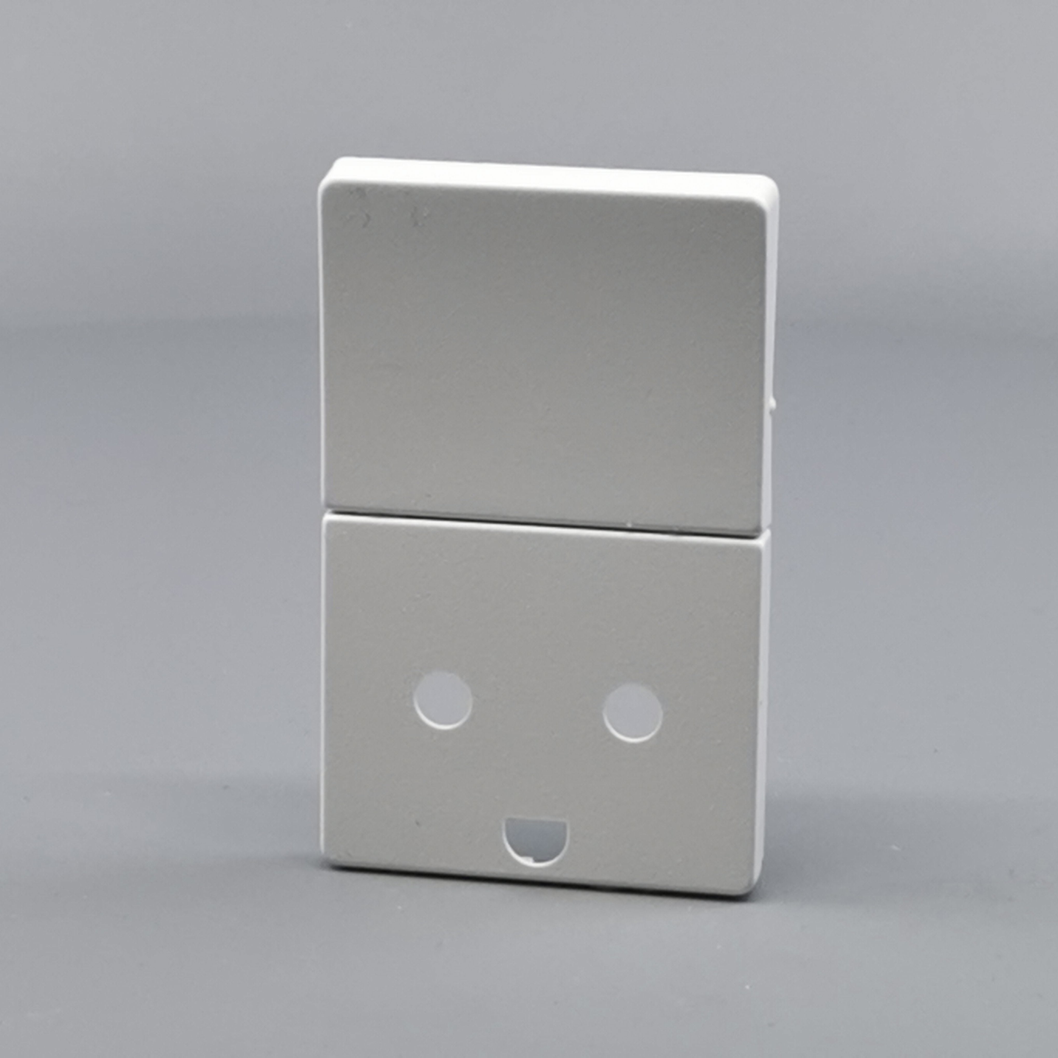 Fuga Tangent stikkontakt med jord hvid