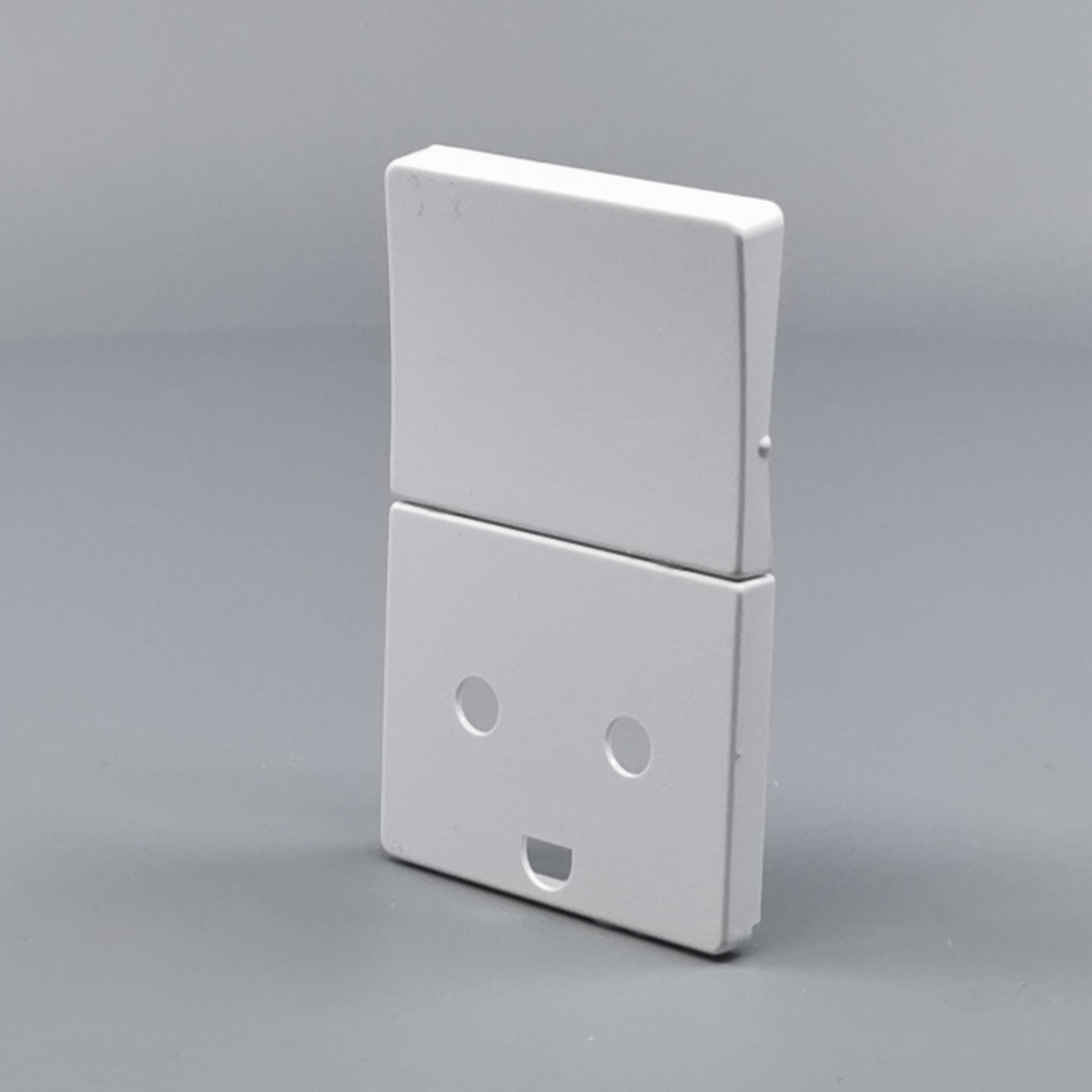 Fuga Tangent stikkontakt med jord hvid