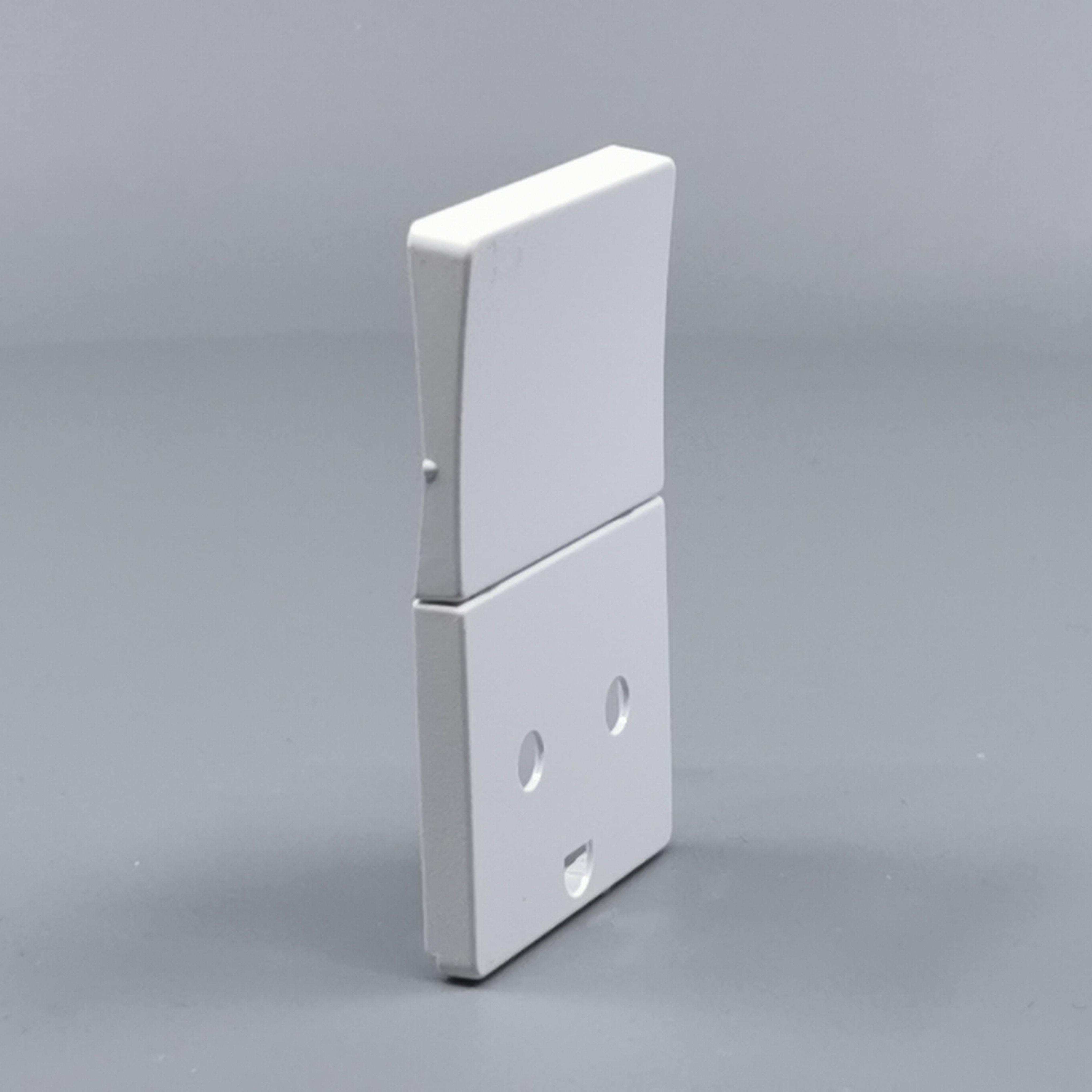 Fuga Tangent stikkontakt med jord hvid