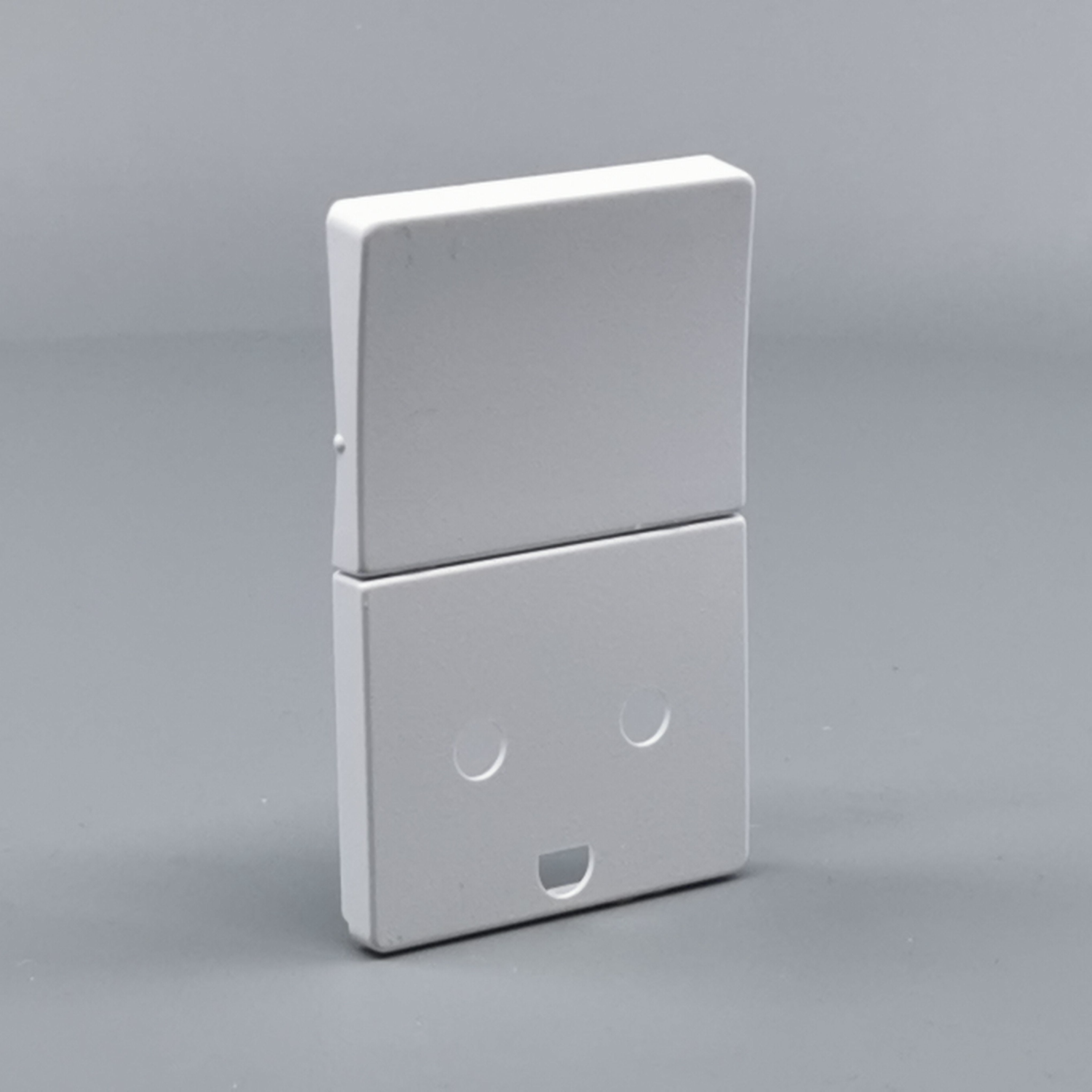 Fuga Tangent stikkontakt med jord hvid