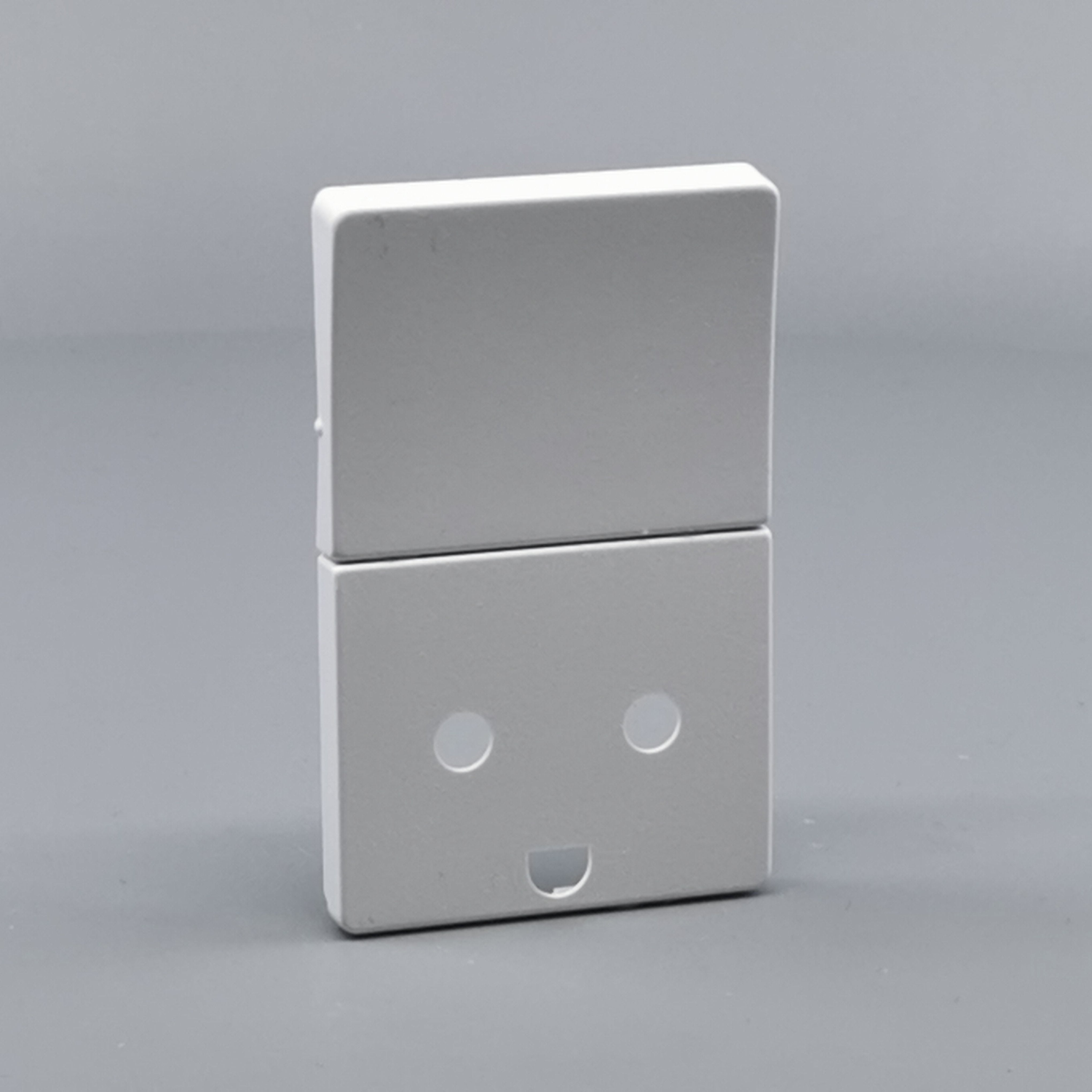 Fuga Tangent stikkontakt med jord hvid