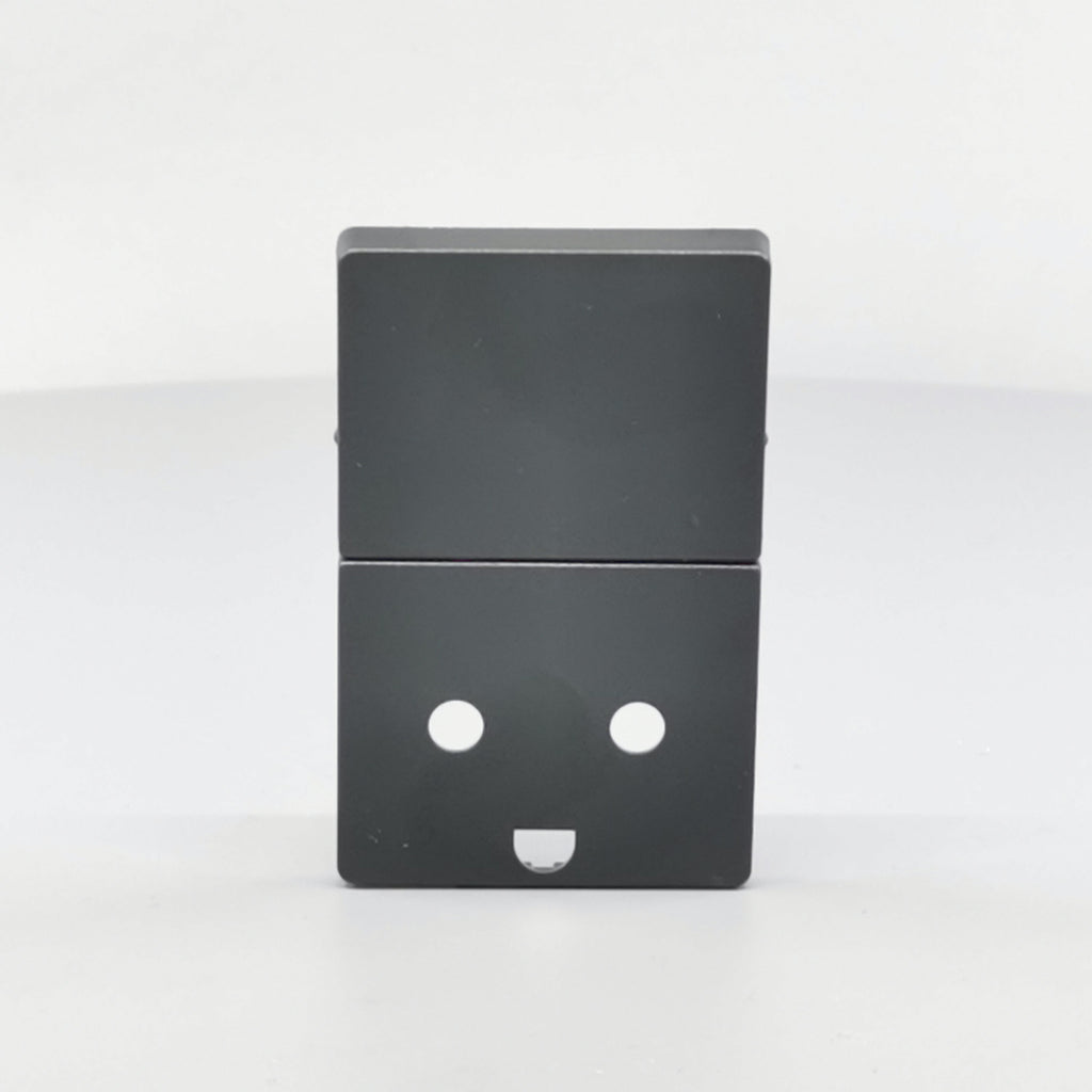 Fuga Tangent stikkontakt med jord koksgrå