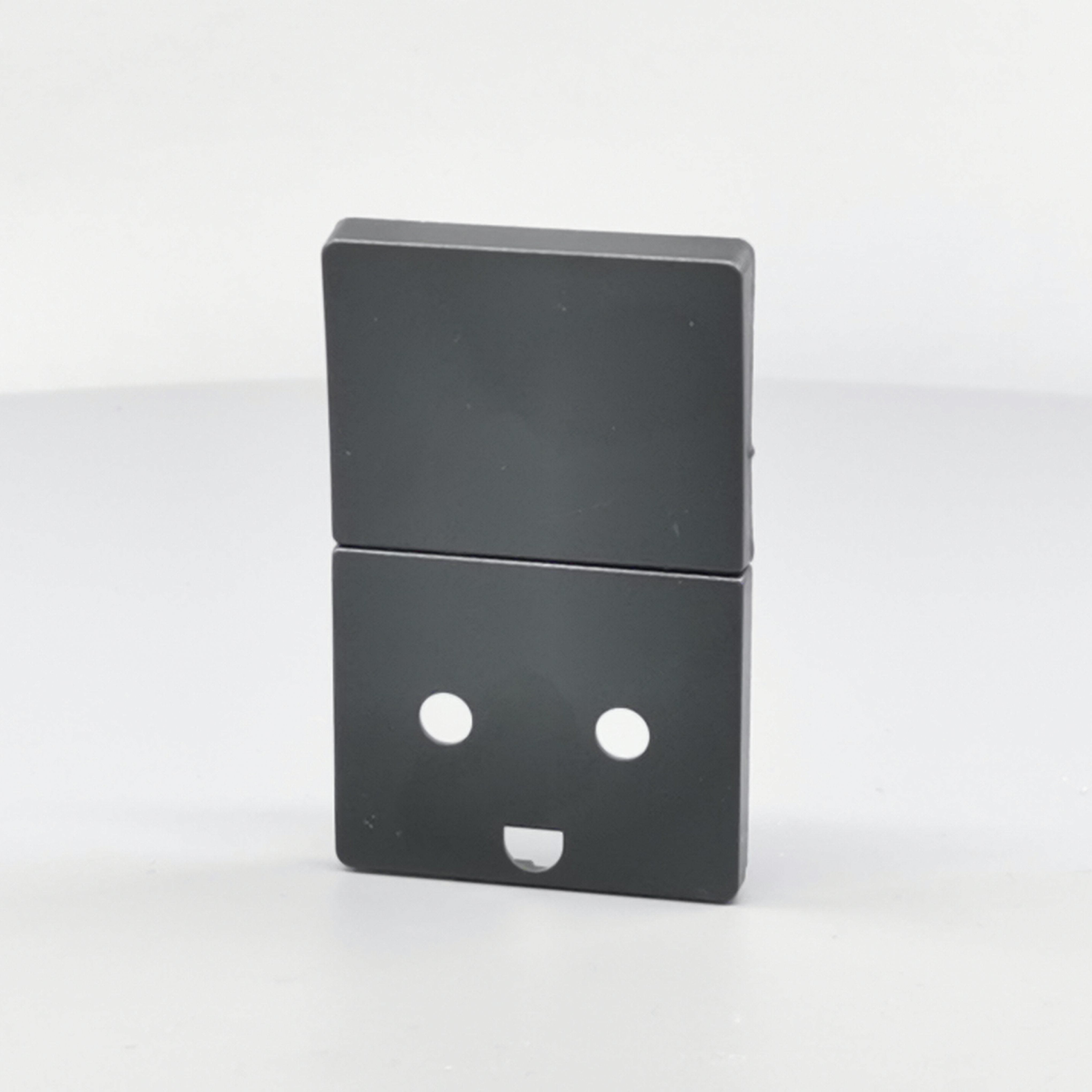 Fuga Tangent stikkontakt med jord koksgrå