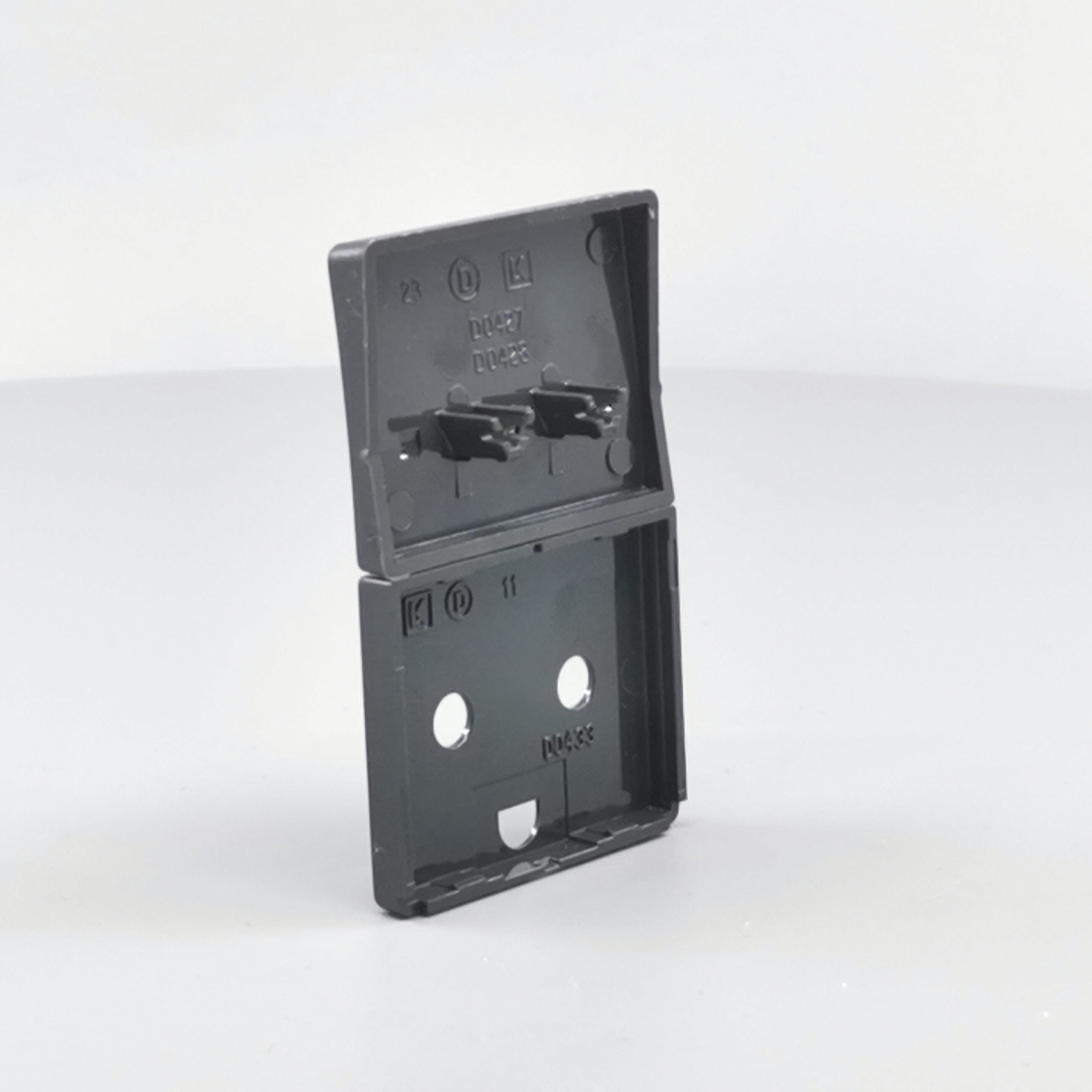 Fuga Tangent stikkontakt med jord koksgrå