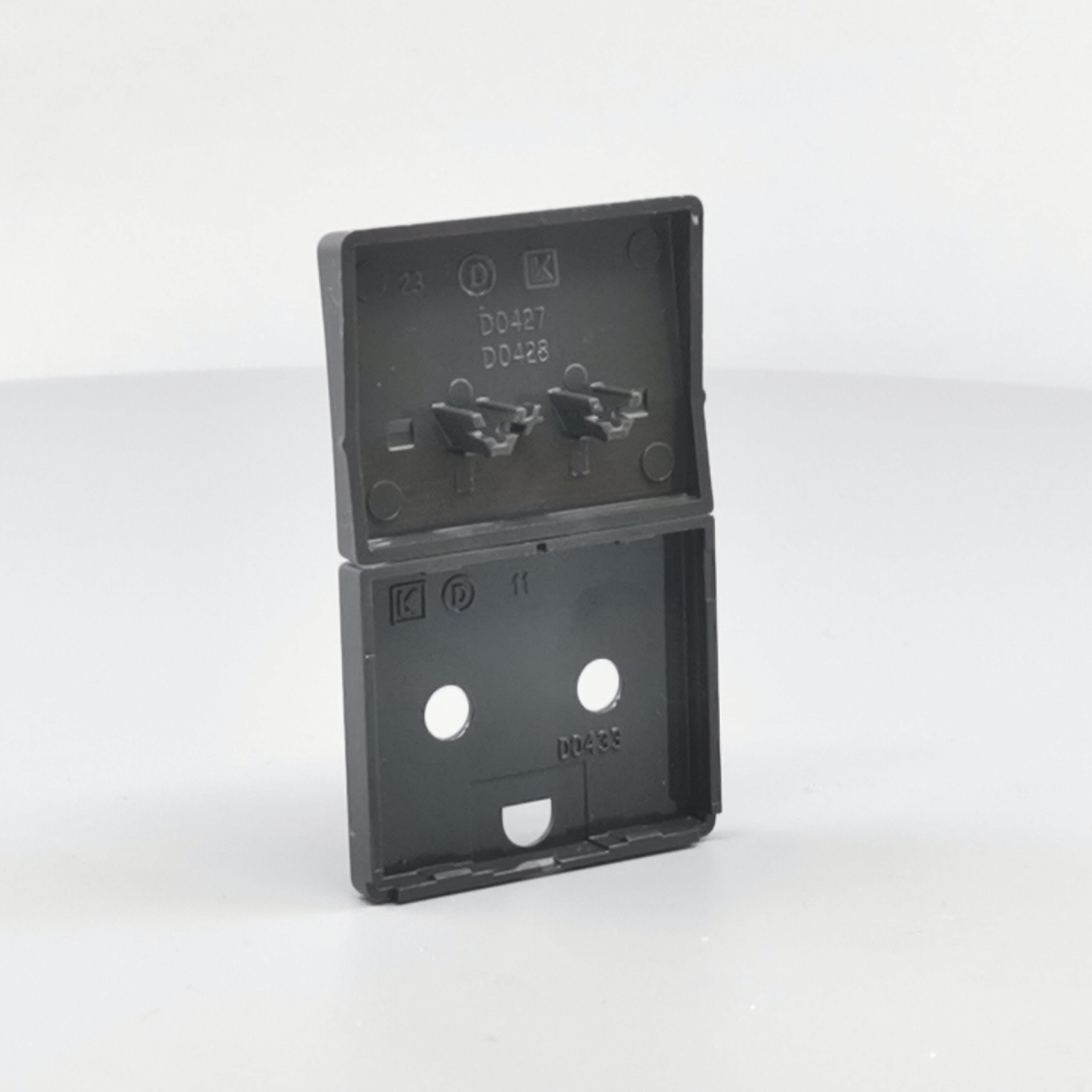 Fuga Tangent stikkontakt med jord koksgrå