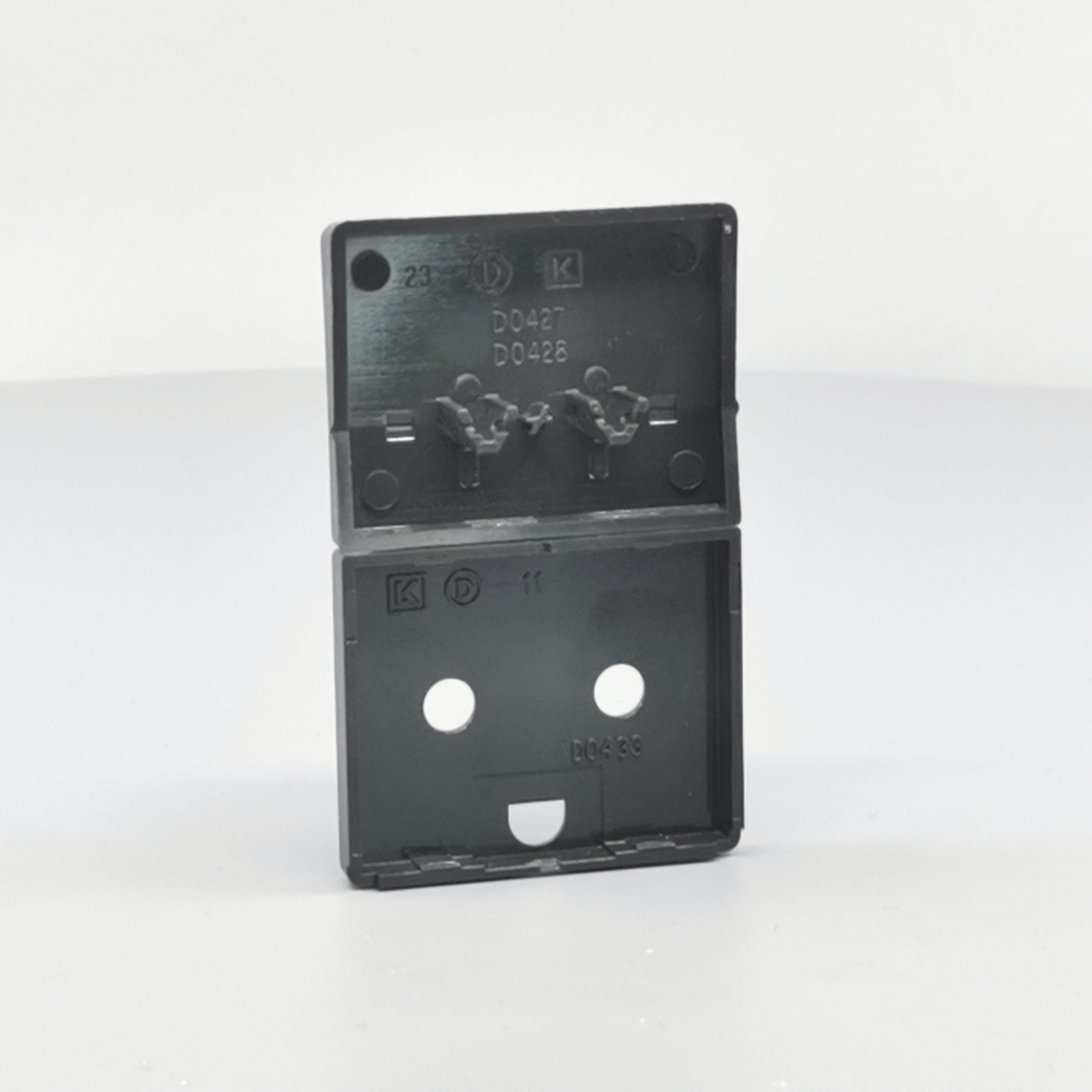 Fuga Tangent stikkontakt med jord koksgrå