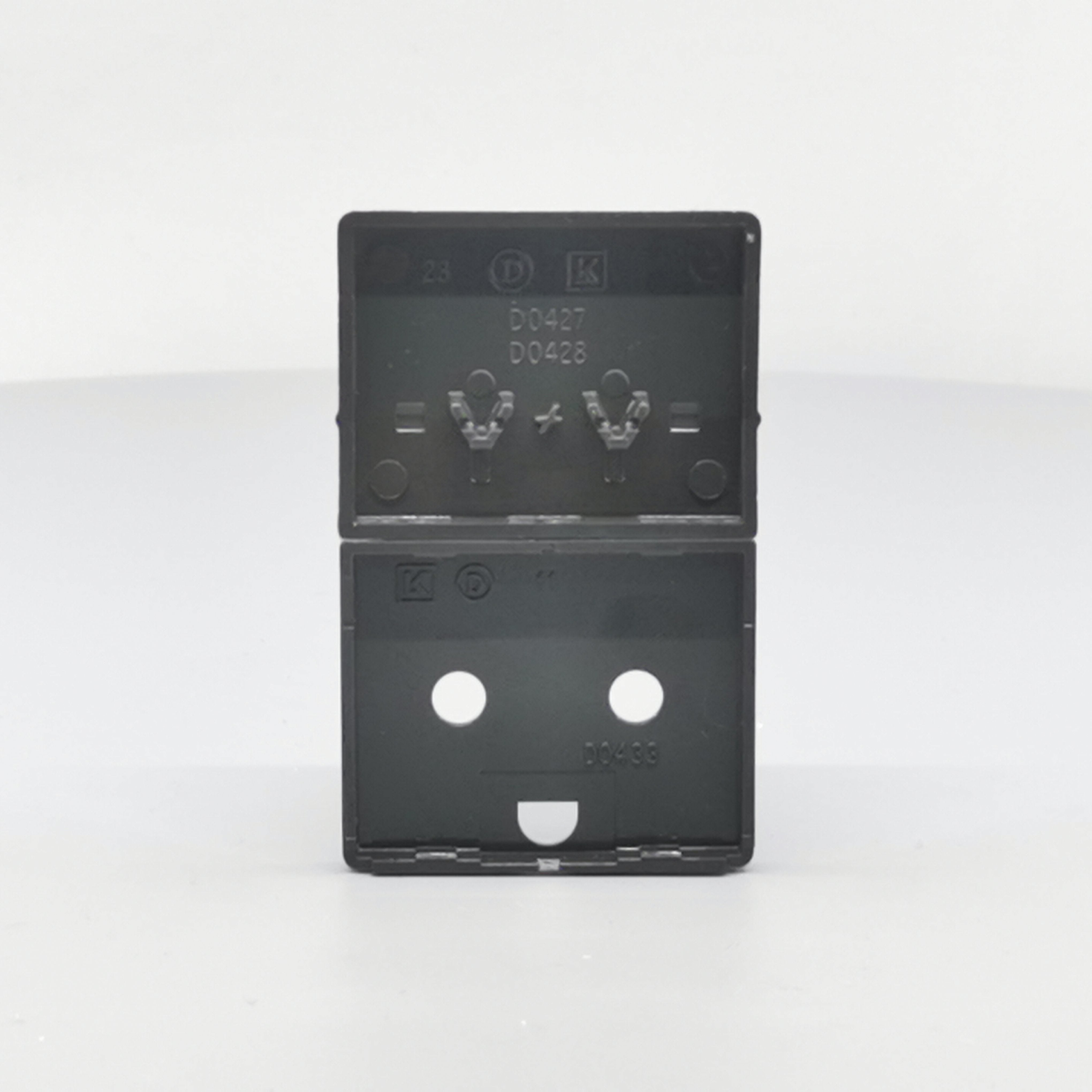 Fuga Tangent stikkontakt med jord koksgrå