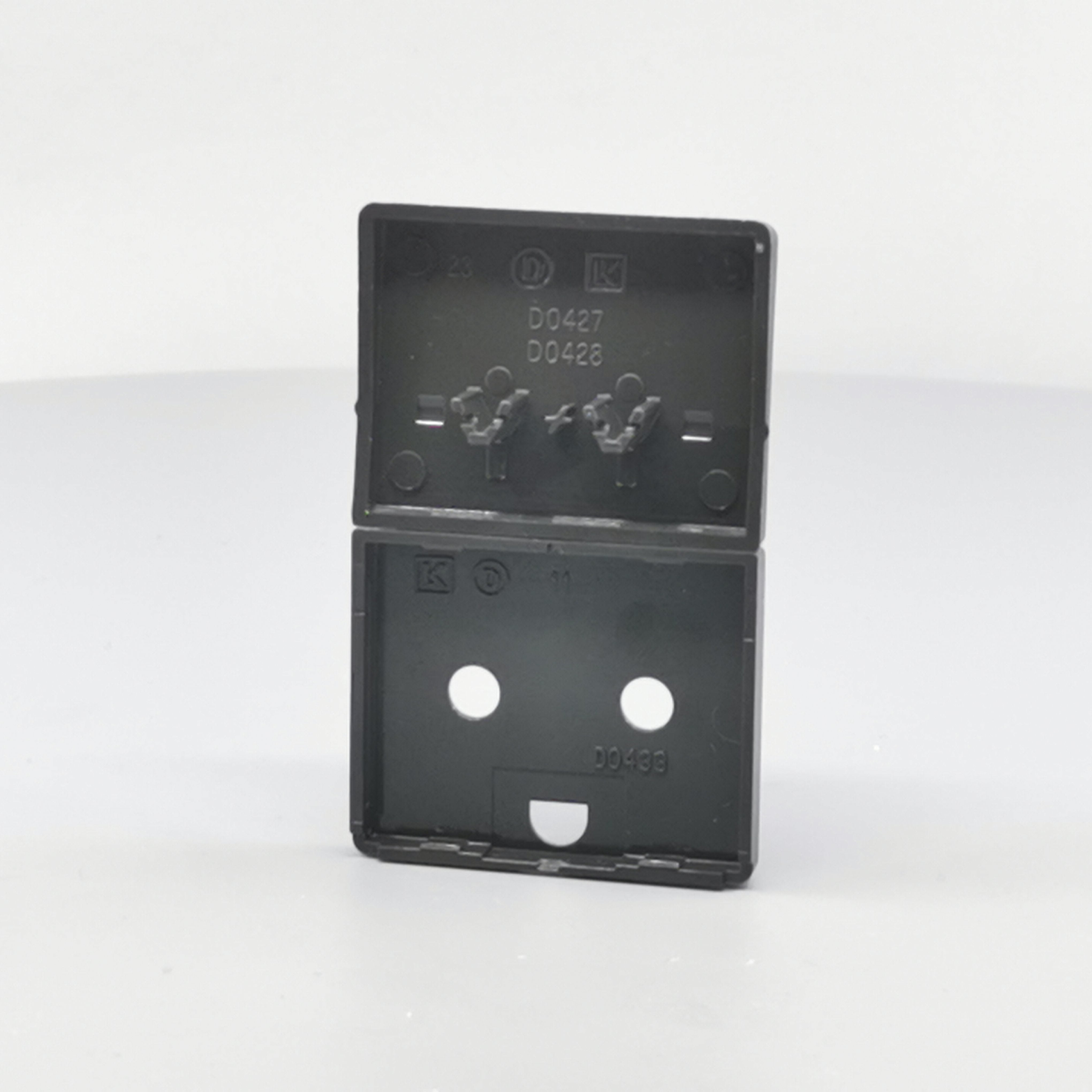 Fuga Tangent stikkontakt med jord koksgrå