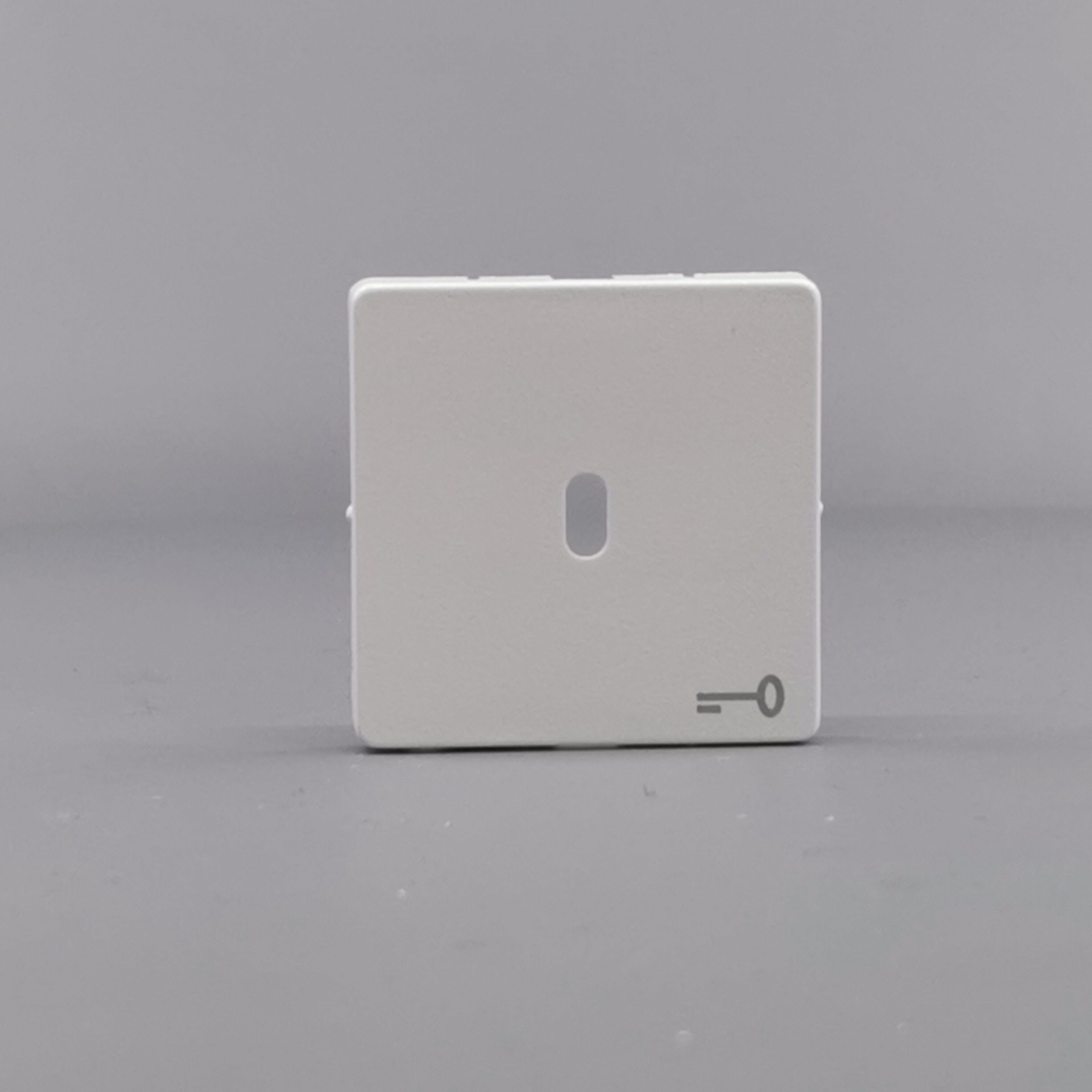 Fuga afdækning til afbryder f. nøgle hvid