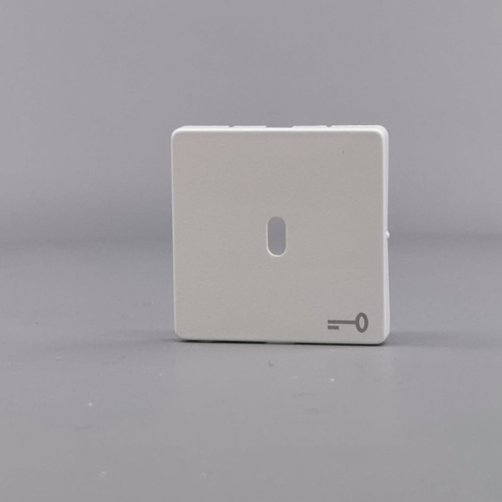 Fuga afdækning til afbryder f. nøgle hvid