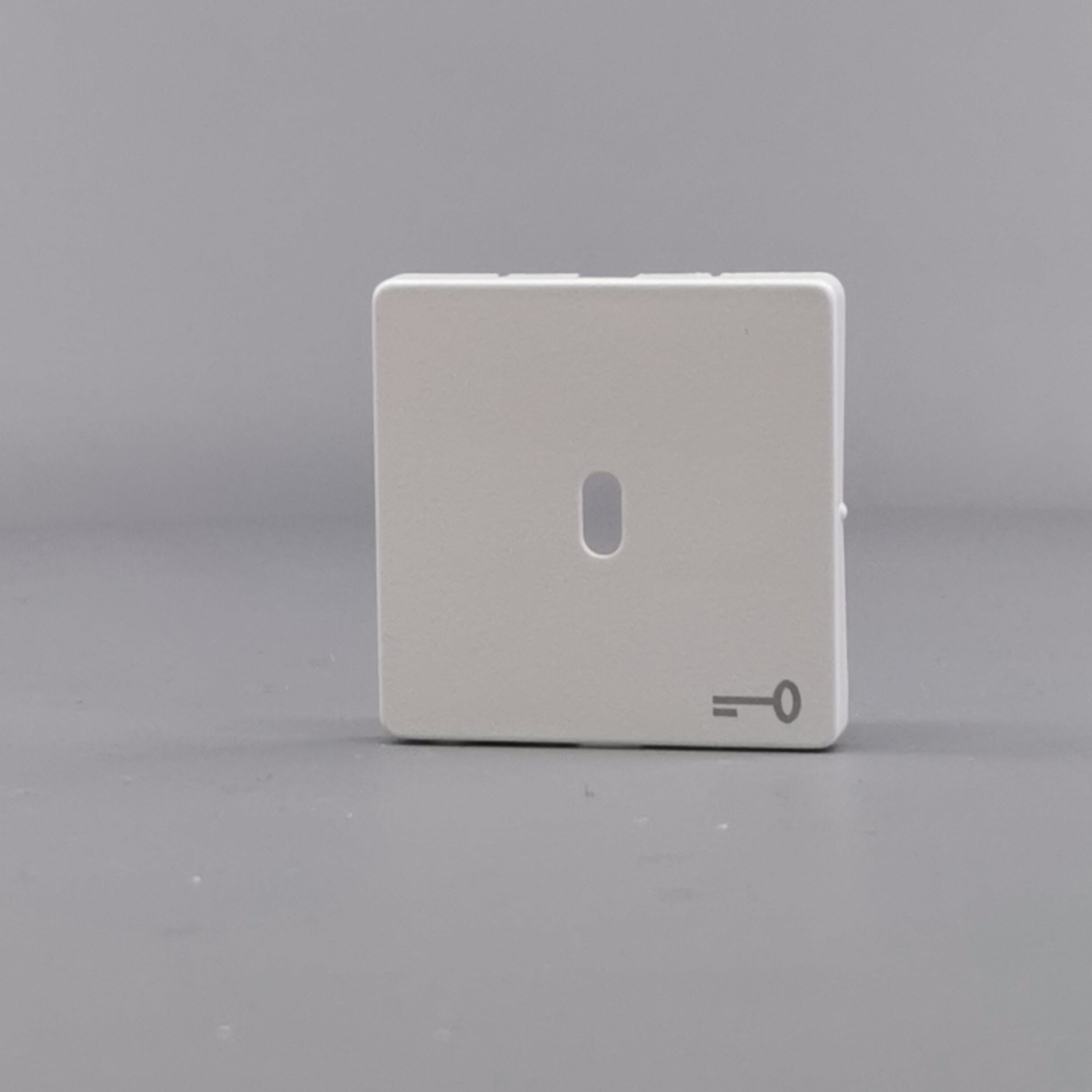 Fuga afdækning til afbryder f. nøgle hvid