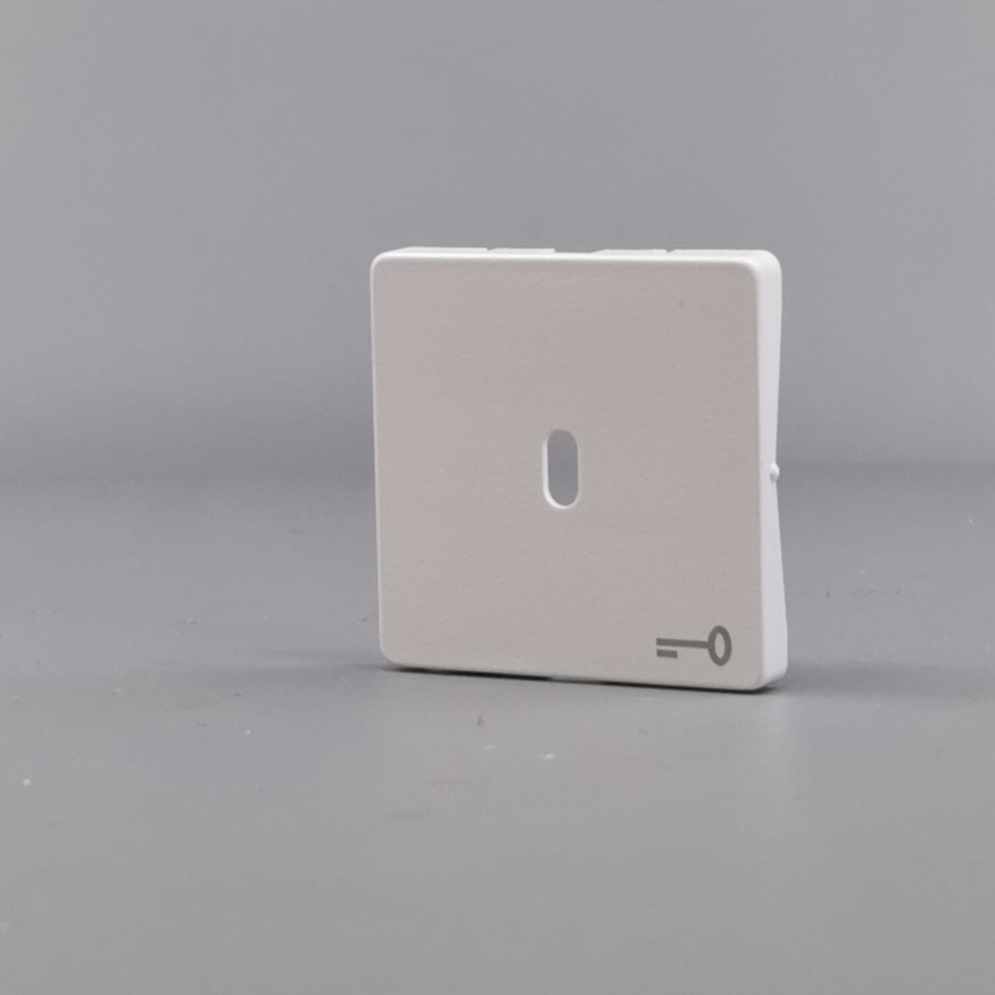 Fuga afdækning til afbryder f. nøgle hvid