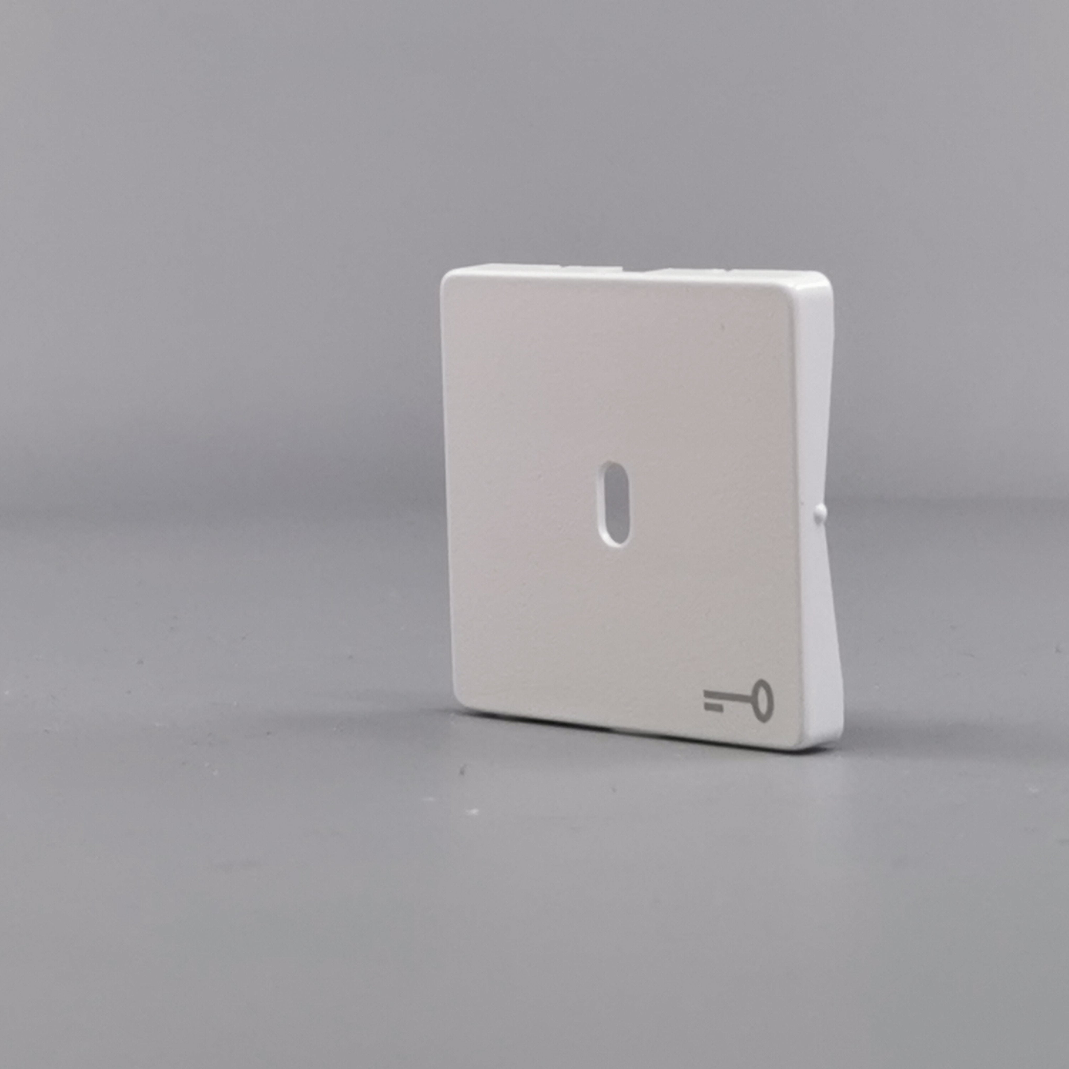 Fuga afdækning til afbryder f. nøgle hvid