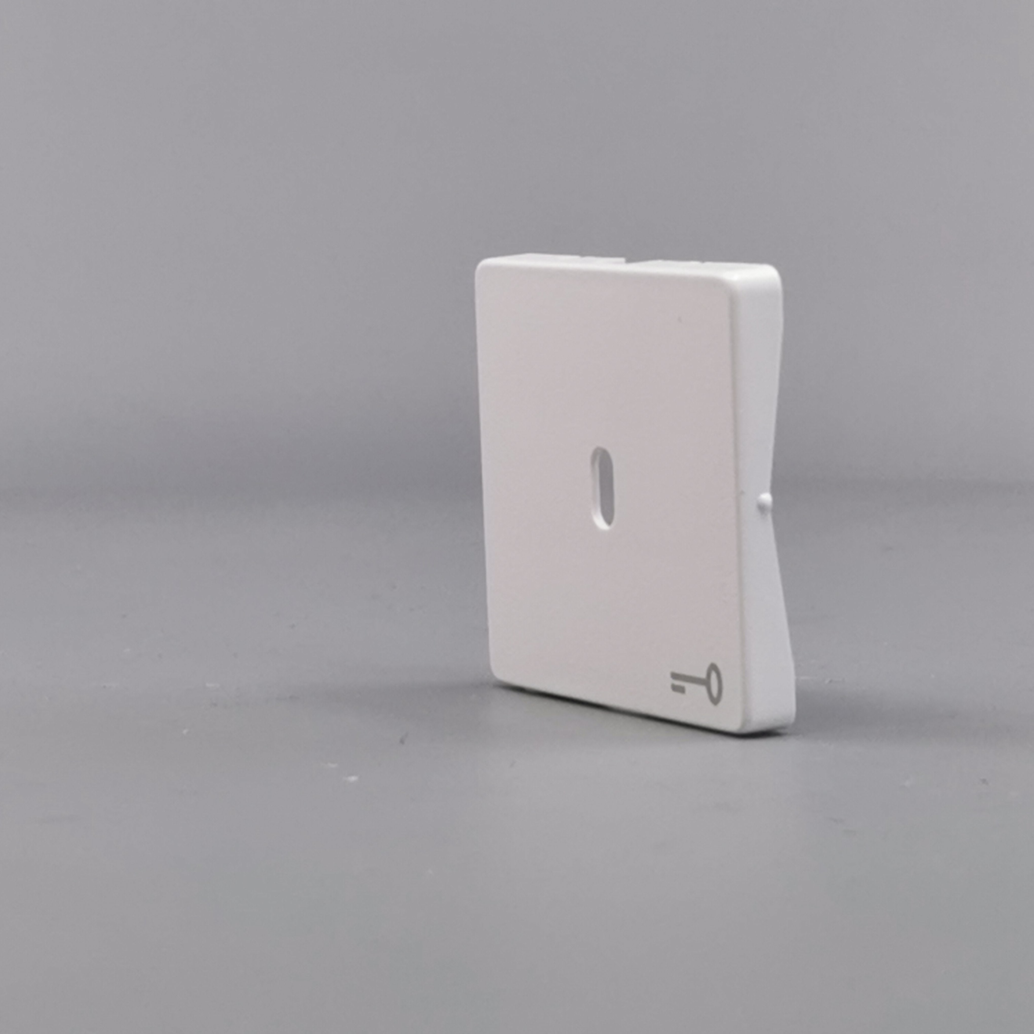 Fuga afdækning til afbryder f. nøgle hvid