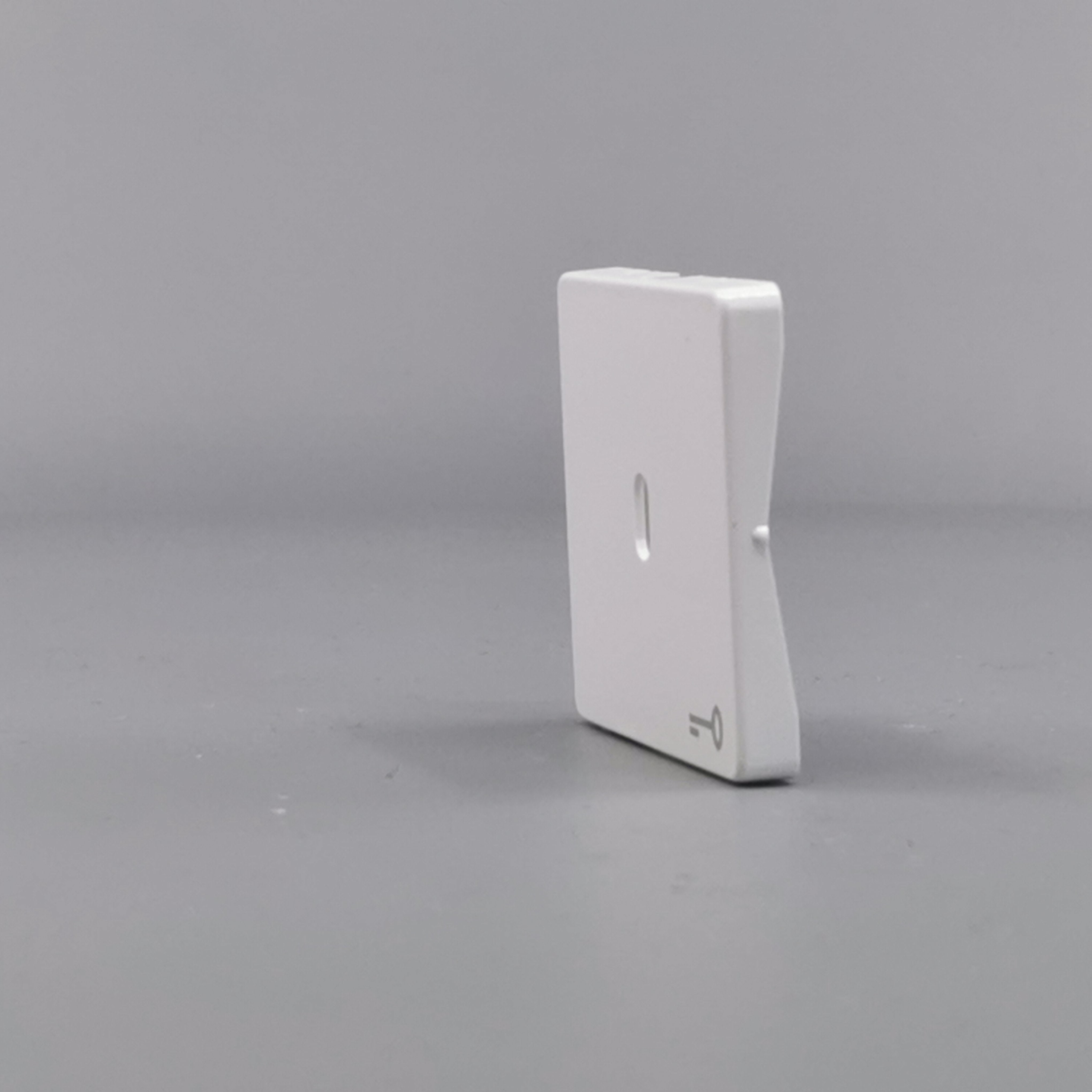 Fuga afdækning til afbryder f. nøgle hvid